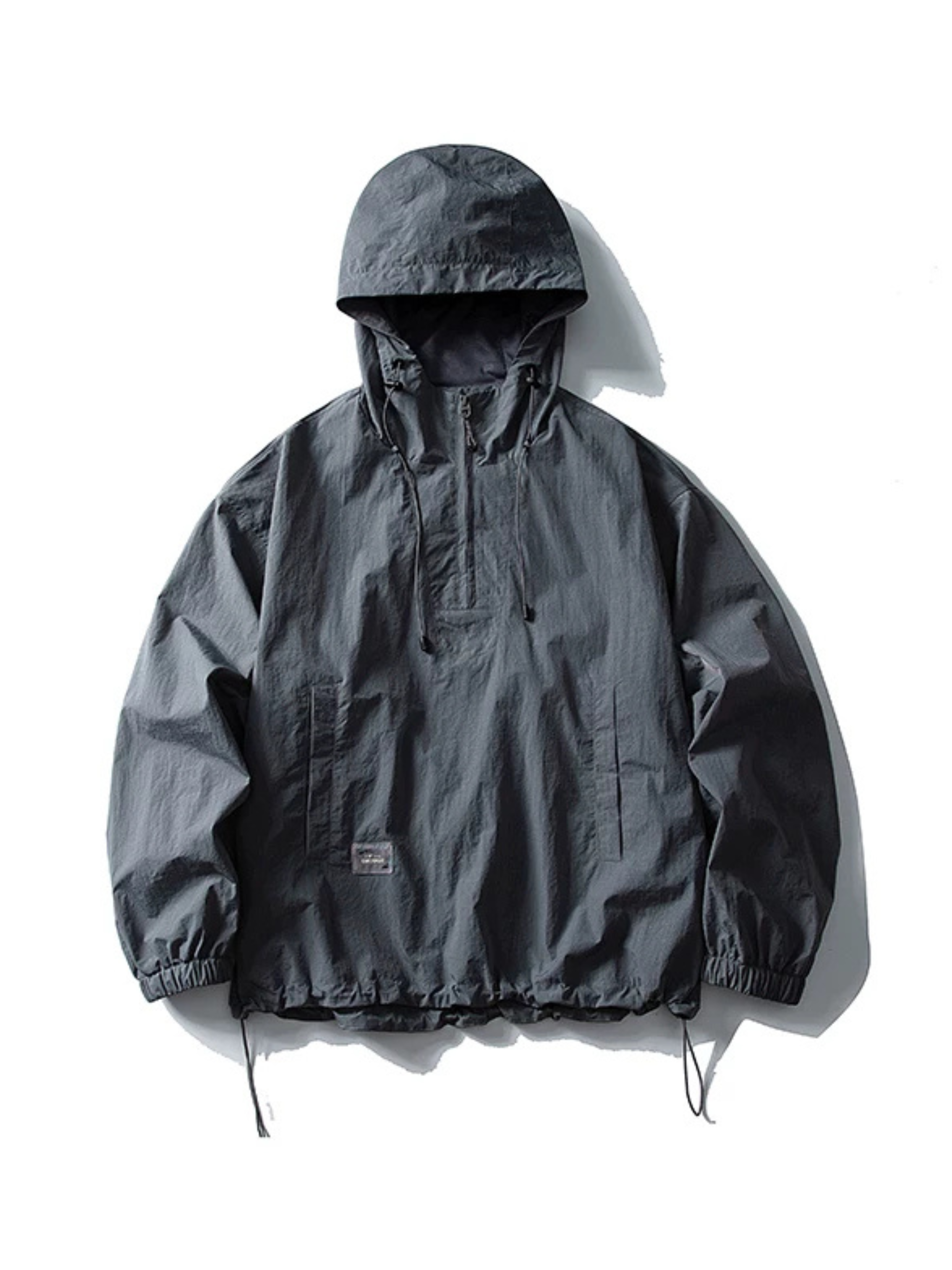 EdgePack - Unisex Half-Zip Water-Repellent Hooded Jacket