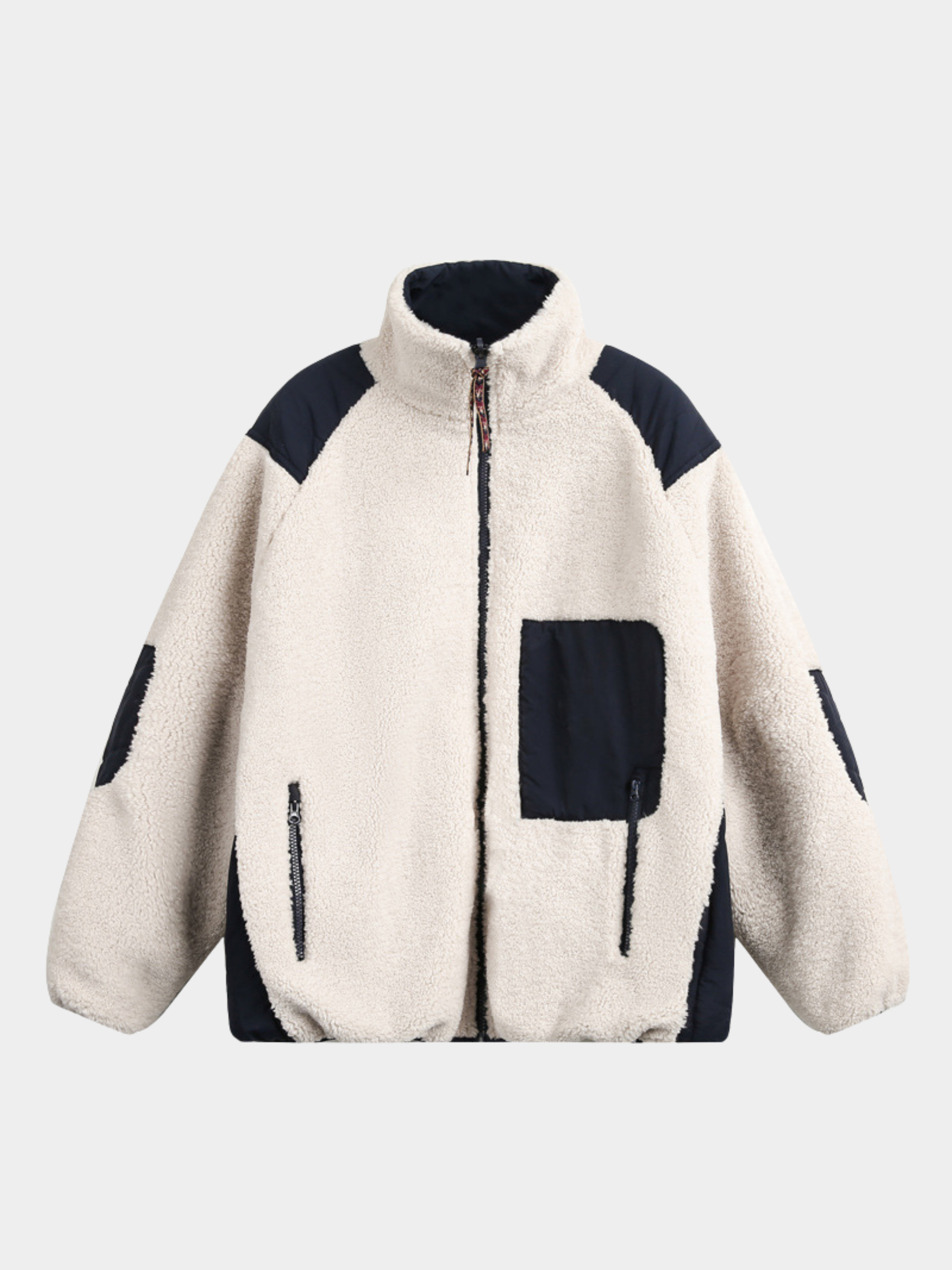 GlowCanopy - Men's Waterproof & Windproof Reversible Fleece Jacket