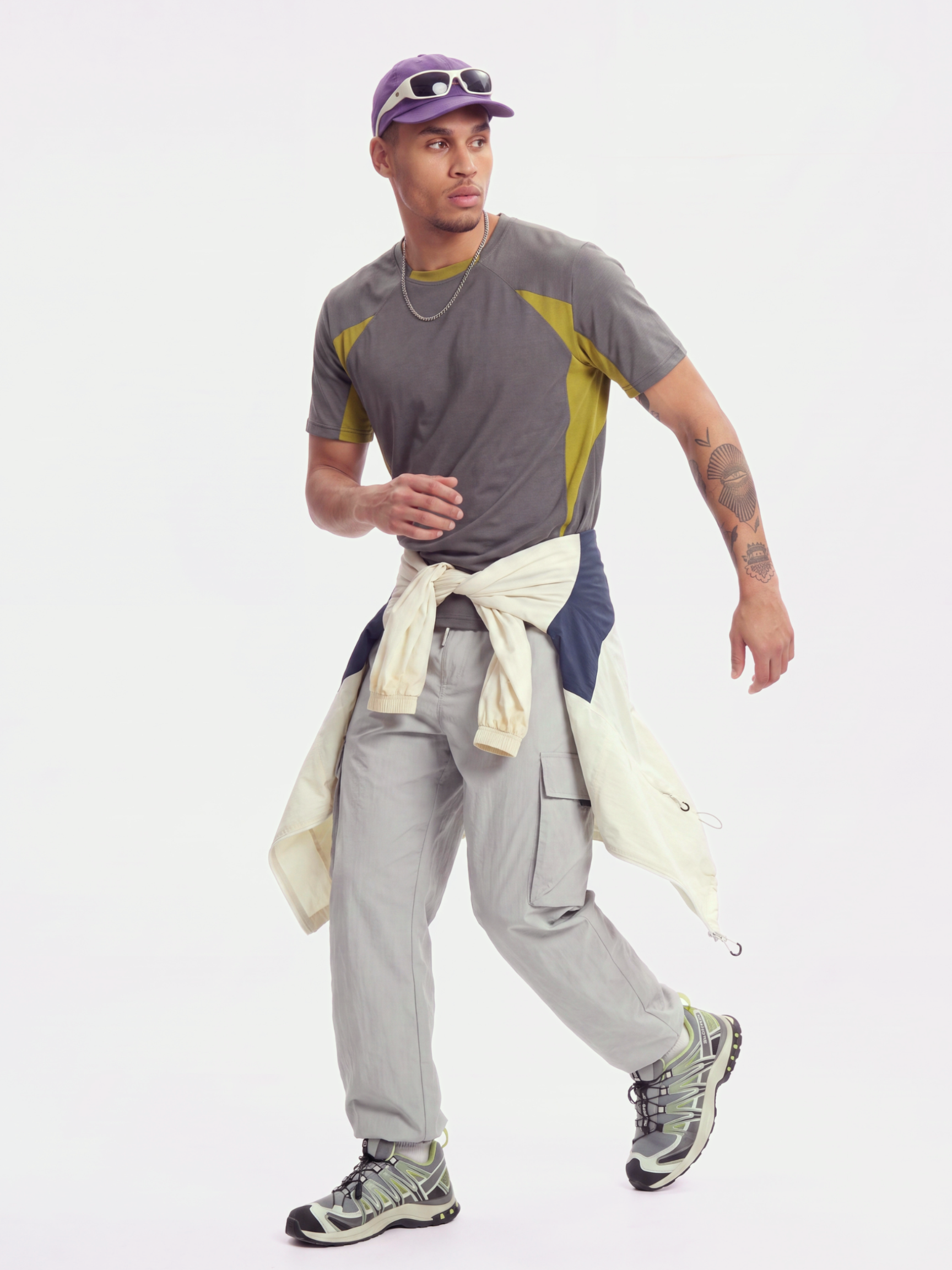 CloudHaze - Men's UPF 50+ Moisture-Wicking Quick-Dry T-Shirt