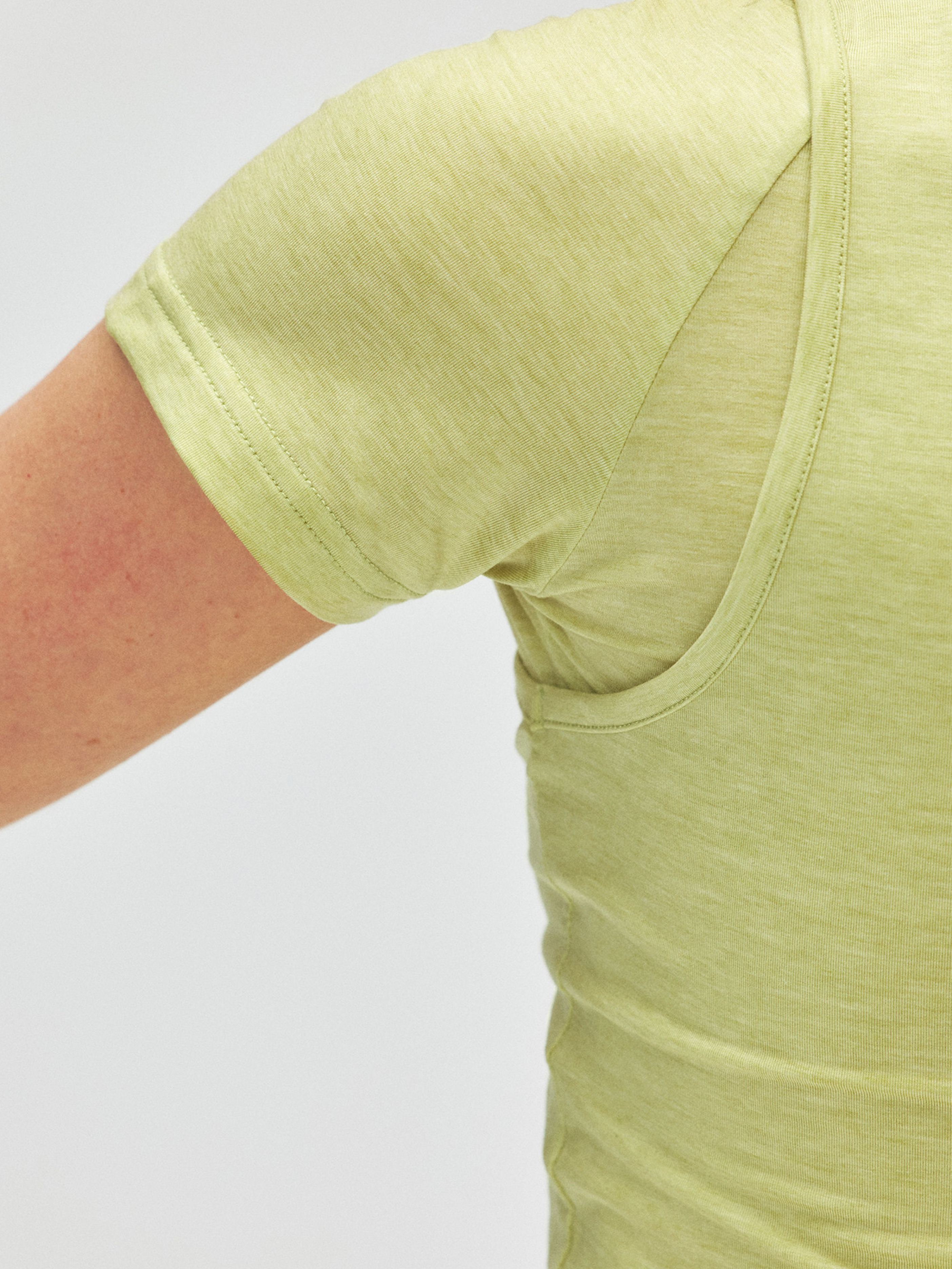 Caveloop - Women's 5A Antibacterial Yarn Slim Vest Short-Sleeve T-Shirt