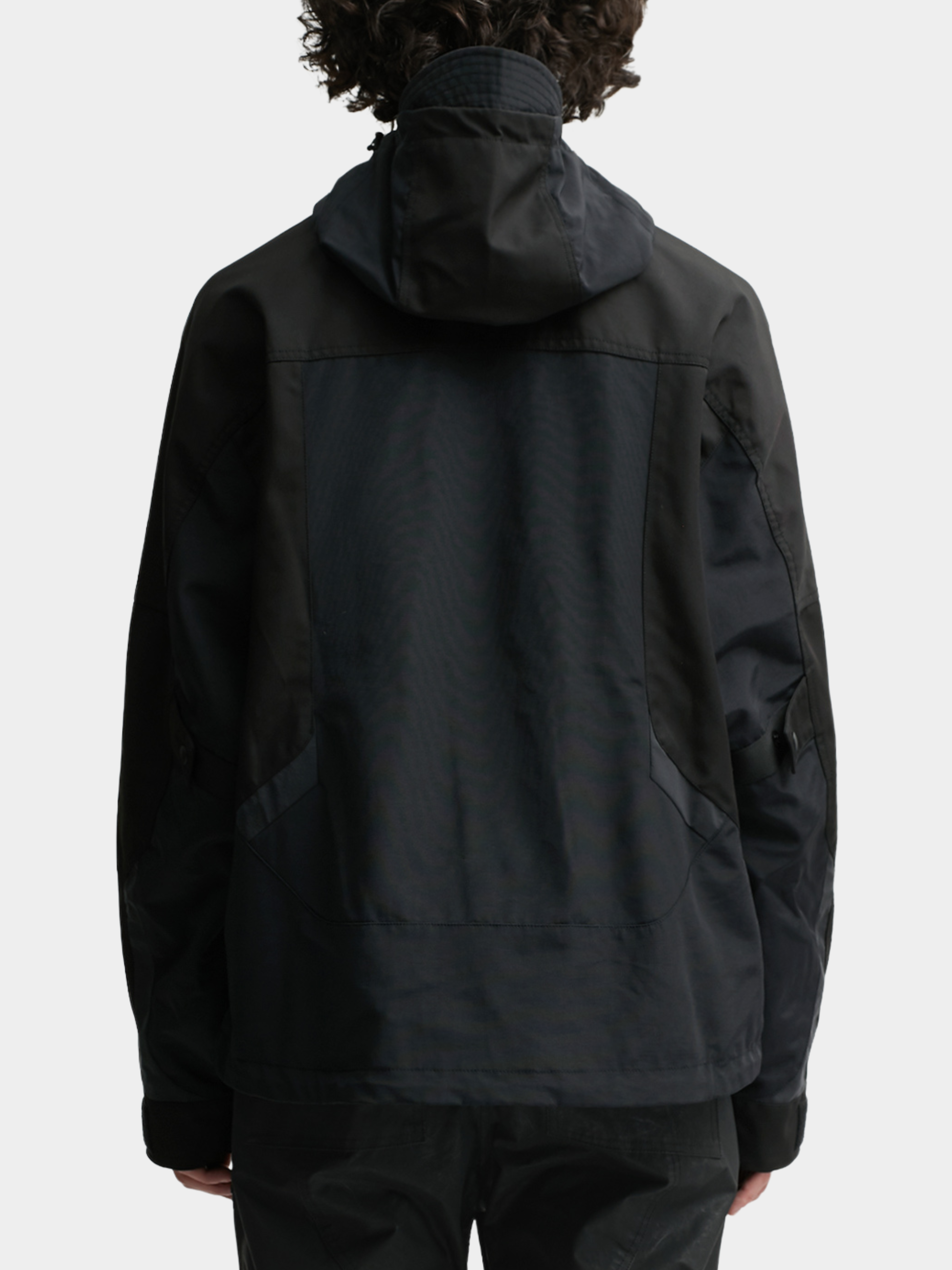 CampMat - Men's Multi-Pocket Utility Color-Block Hooded Jacket