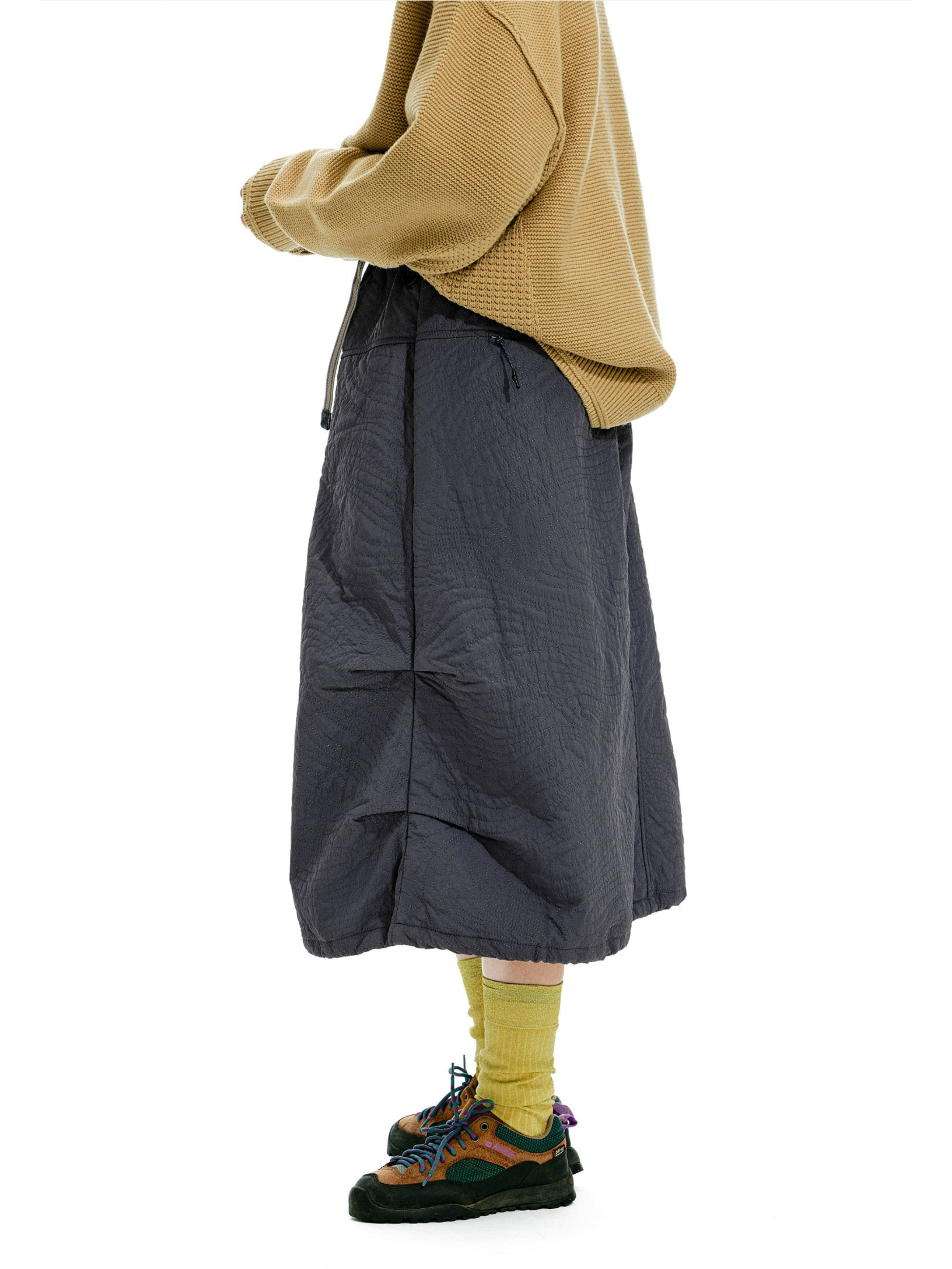 Emberflare - Women's Quilted Insulated Midi Skirt