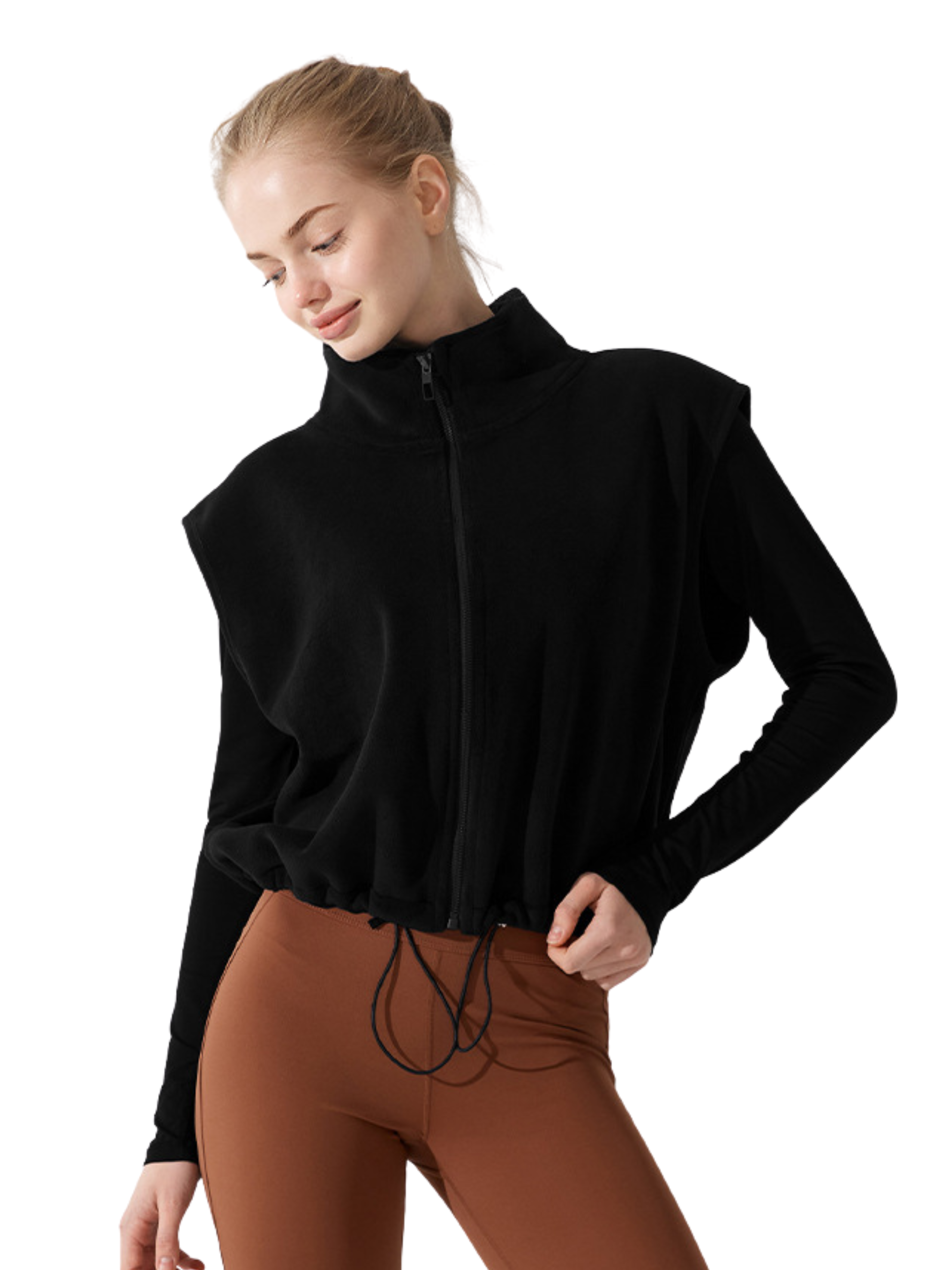 Froststone - Women's Fleece Stand Collar Thermal Vest