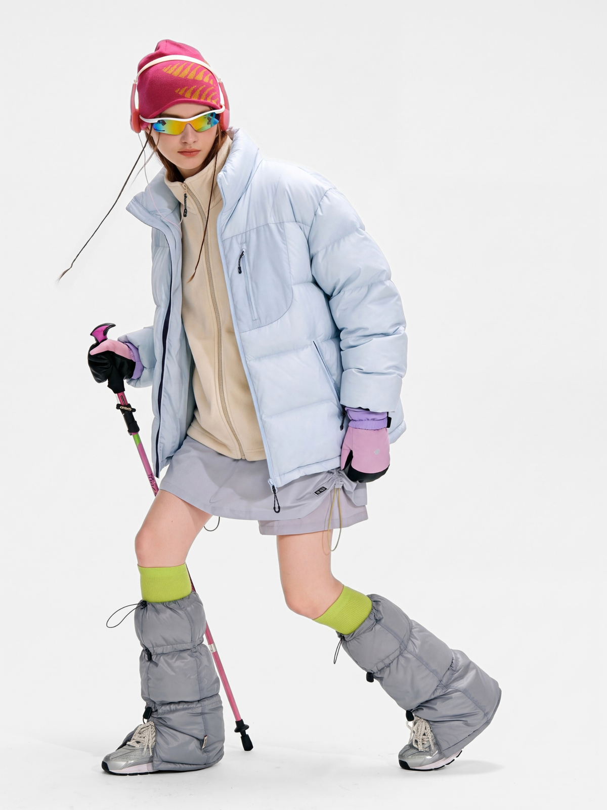 Mesaflat - Water-Repellent Insulated Stand Collar Insulated Jackets