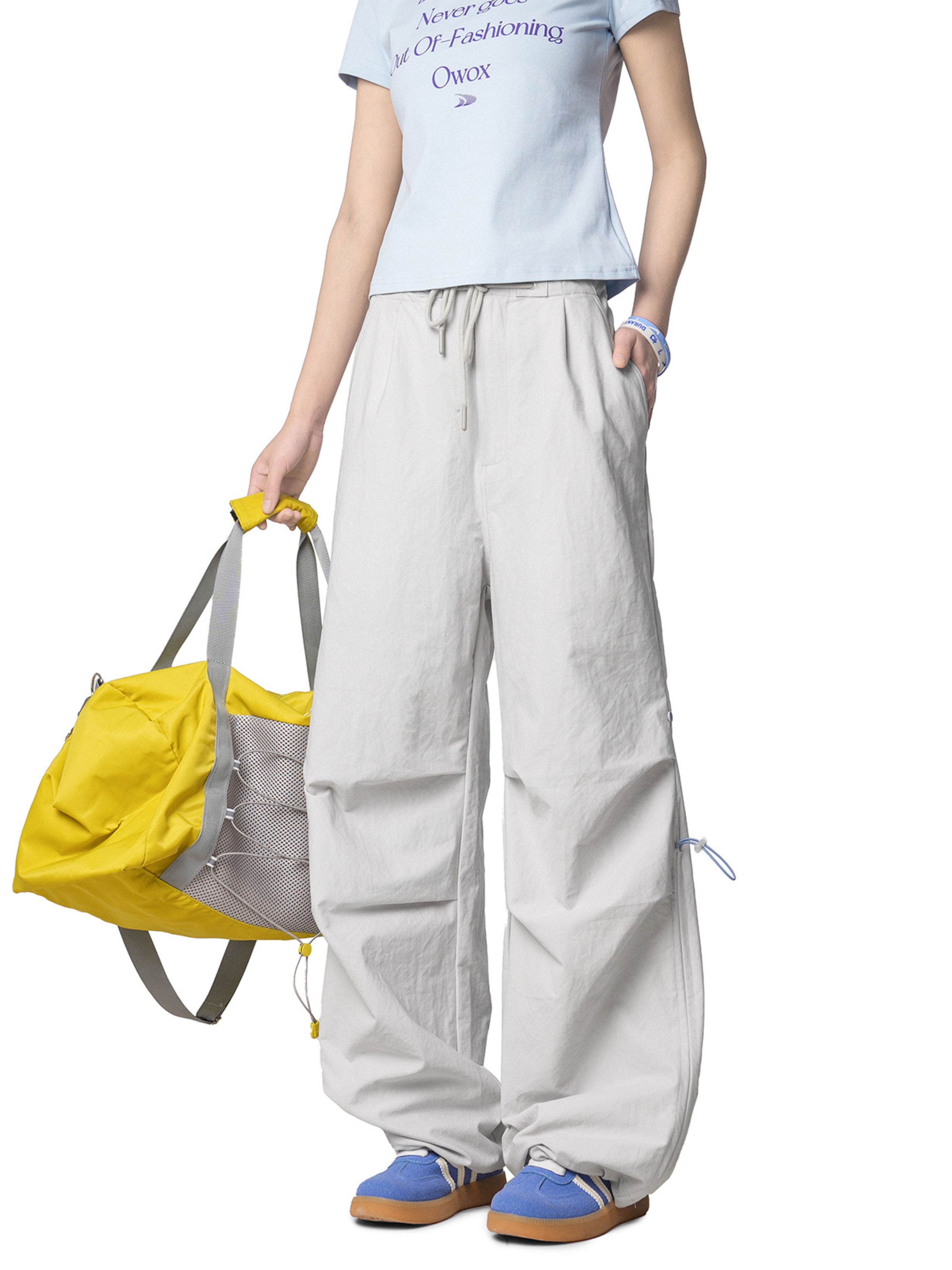 Firetrail - Women's Side Drawstring Ruched Cargo Pants