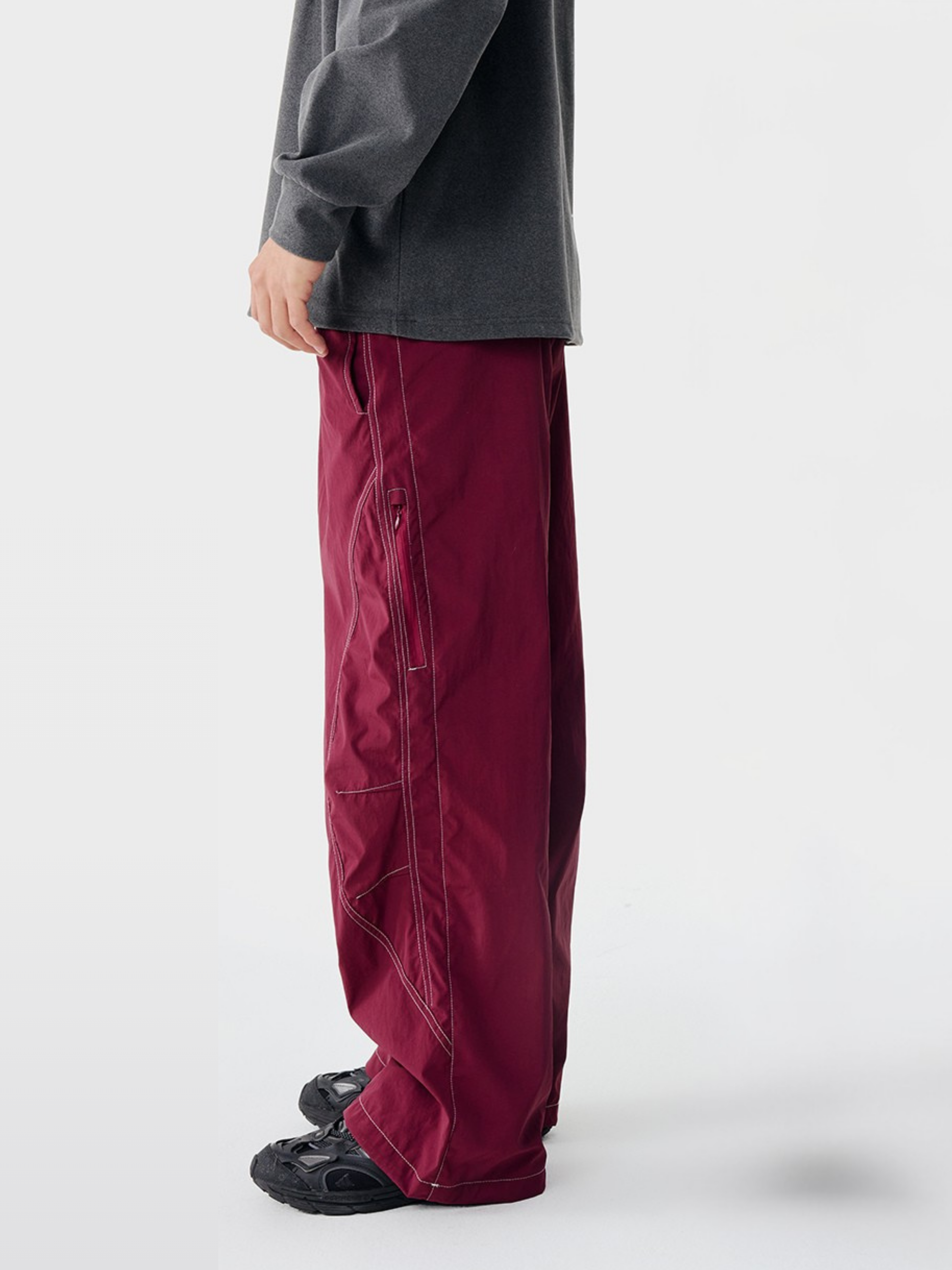 Stormpeak - Unisex Wide-Leg Casual Straight Pants