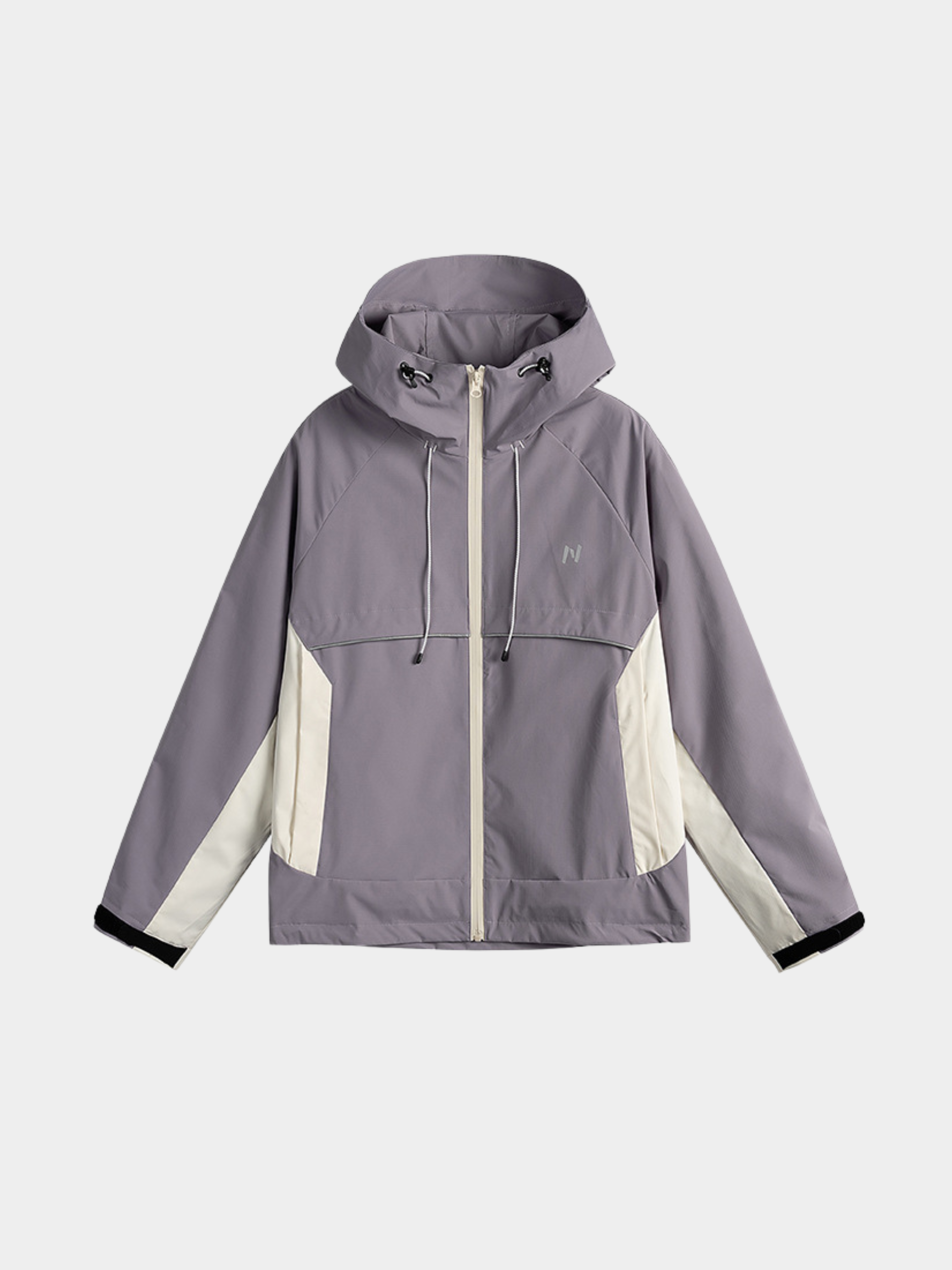 AlpineClimb - Women's Water-Repellent Cropped Hooded Shell Jacket