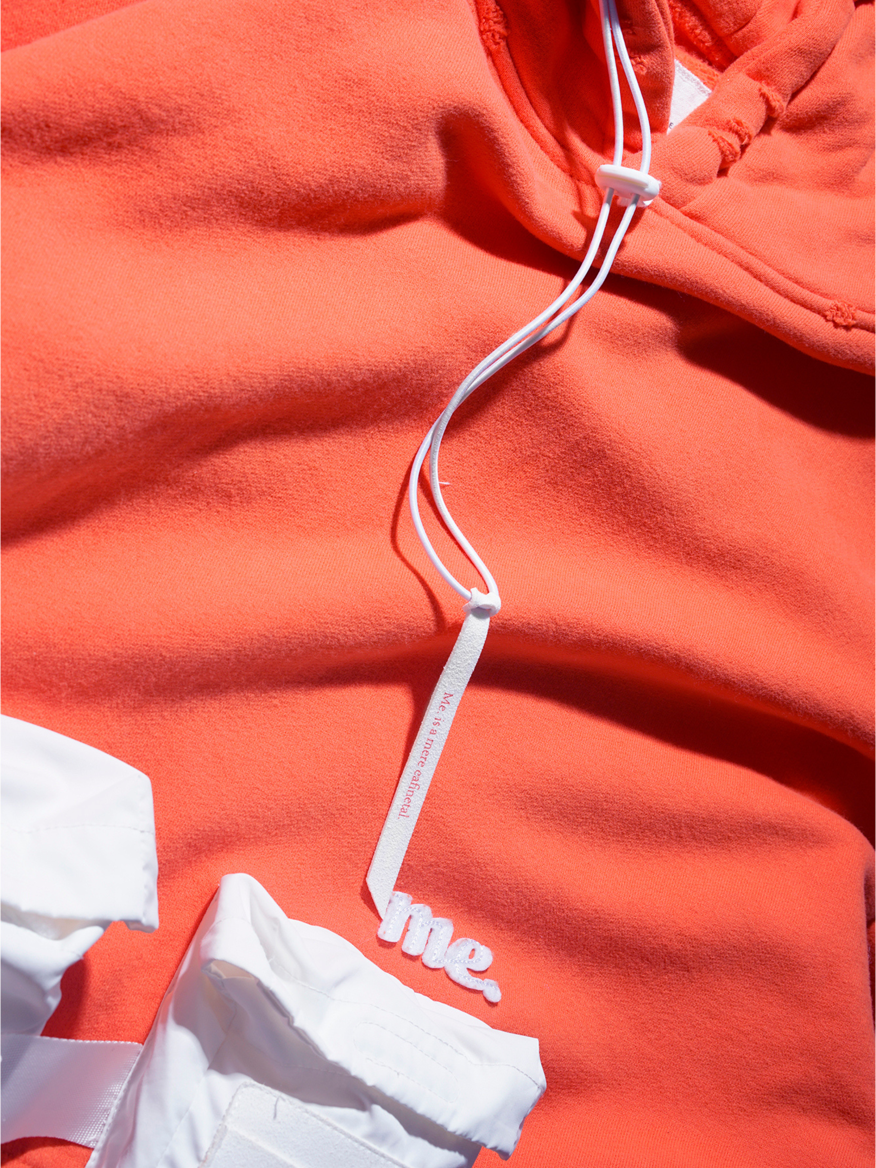 HeatLamp - Men's Washed Distressed Embroidered Pocket Hoodie