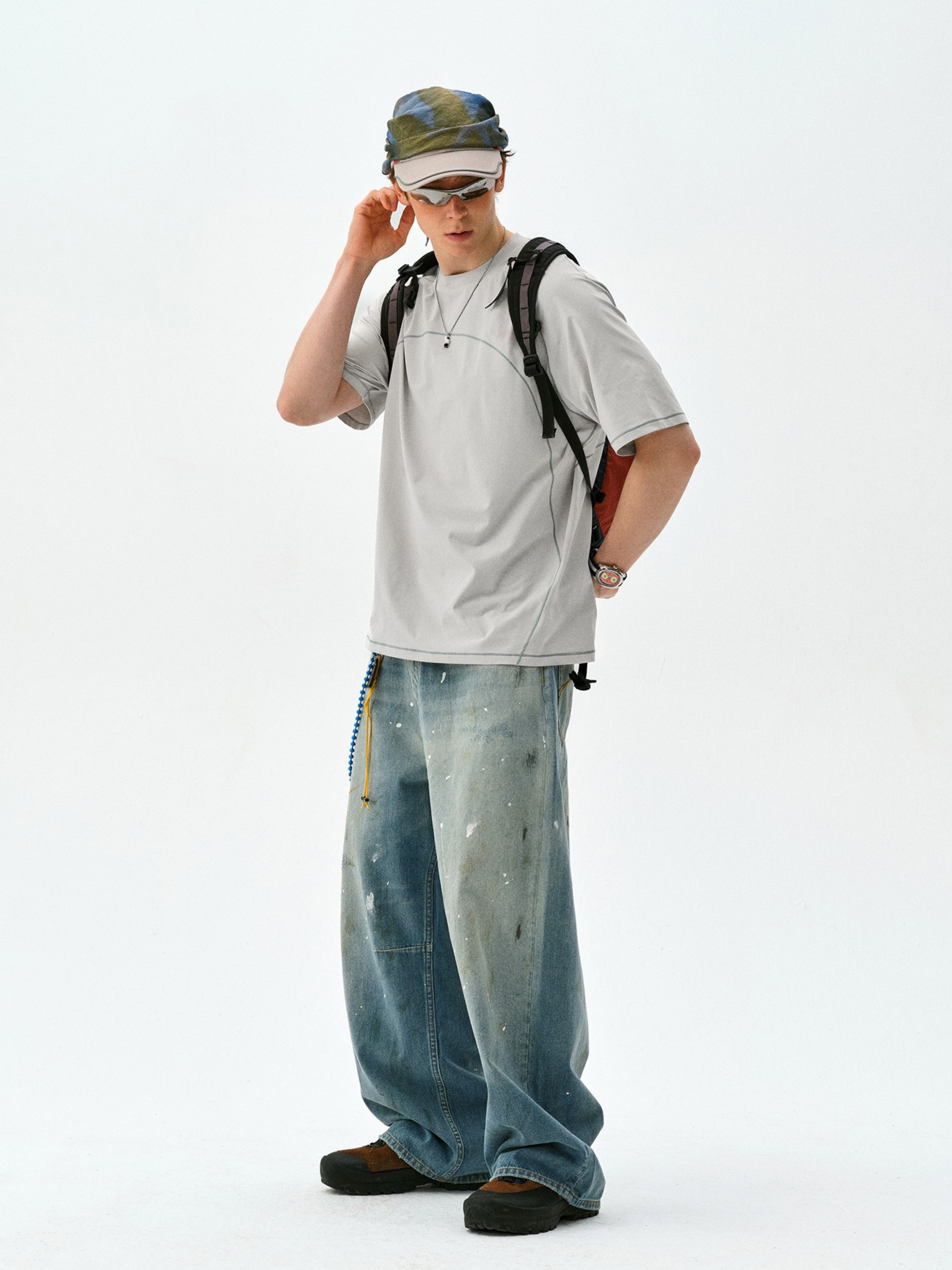 Emberreach - UPF50+ Moisture-Wicking Antibacterial Crewneck T-Shirt