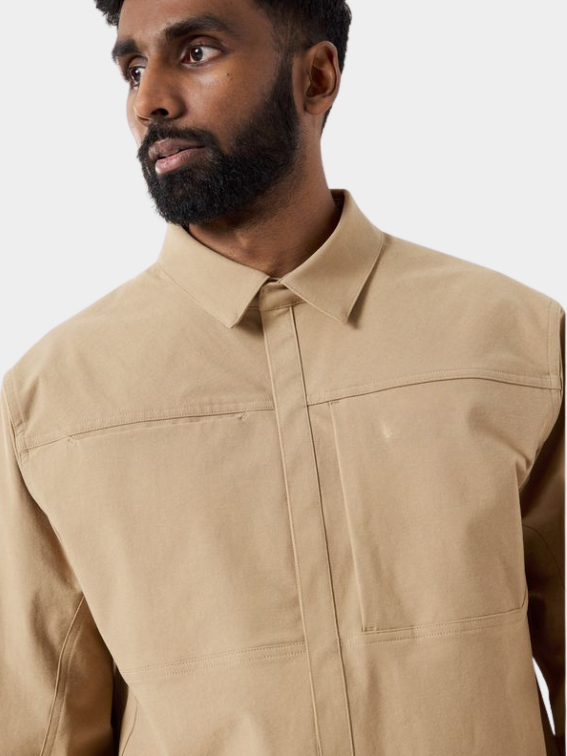 ChillMat - Men's Stretch Ripstop Utility Shirt Jacket GONGGAR SPORTS