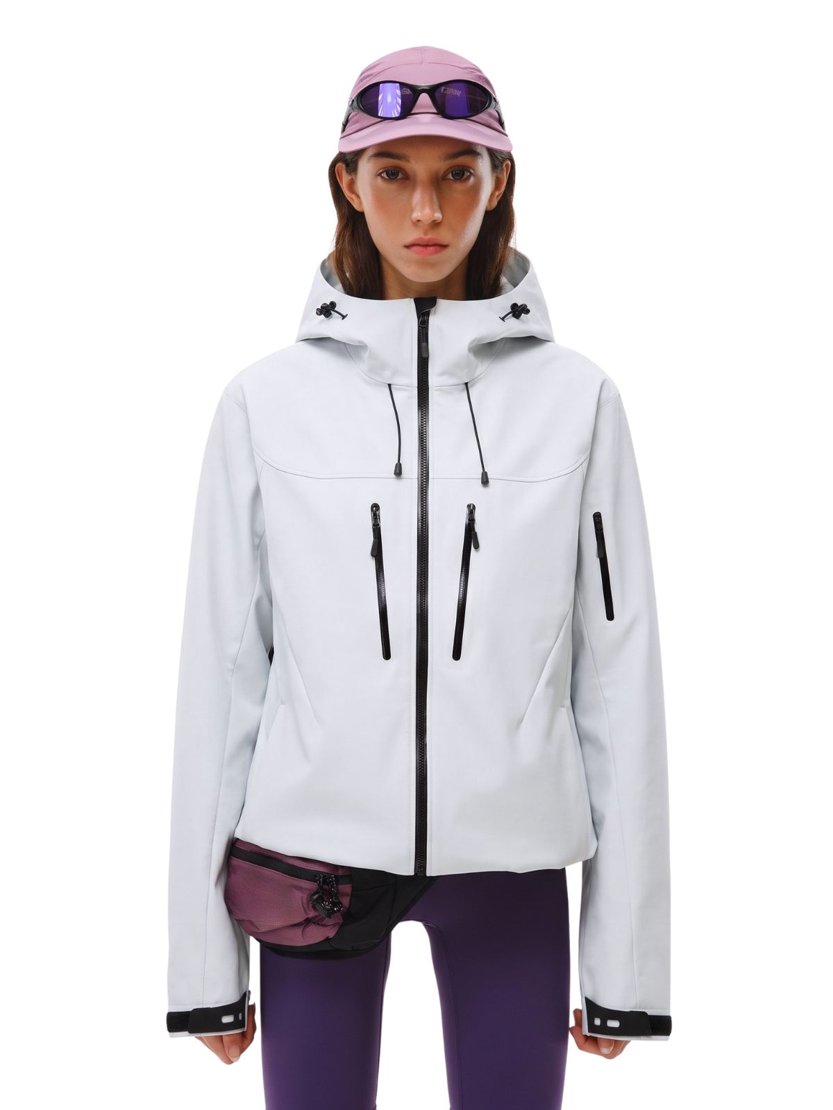 AshVault - Unisex 5,000mm Waterproof Windproof Seam-Sealed Shell Jacket