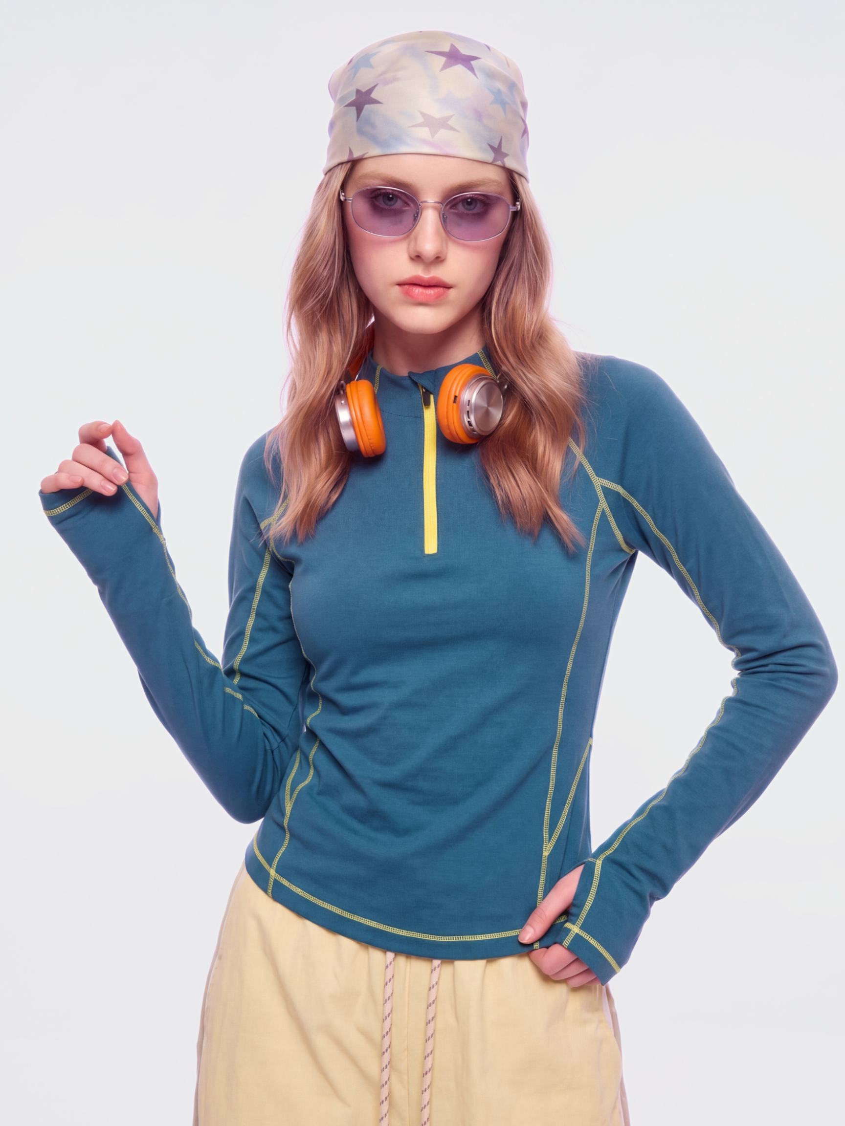 Pumice - Women's Moisture-Wicking Quick-Dry Long Sleeve T-Shirt