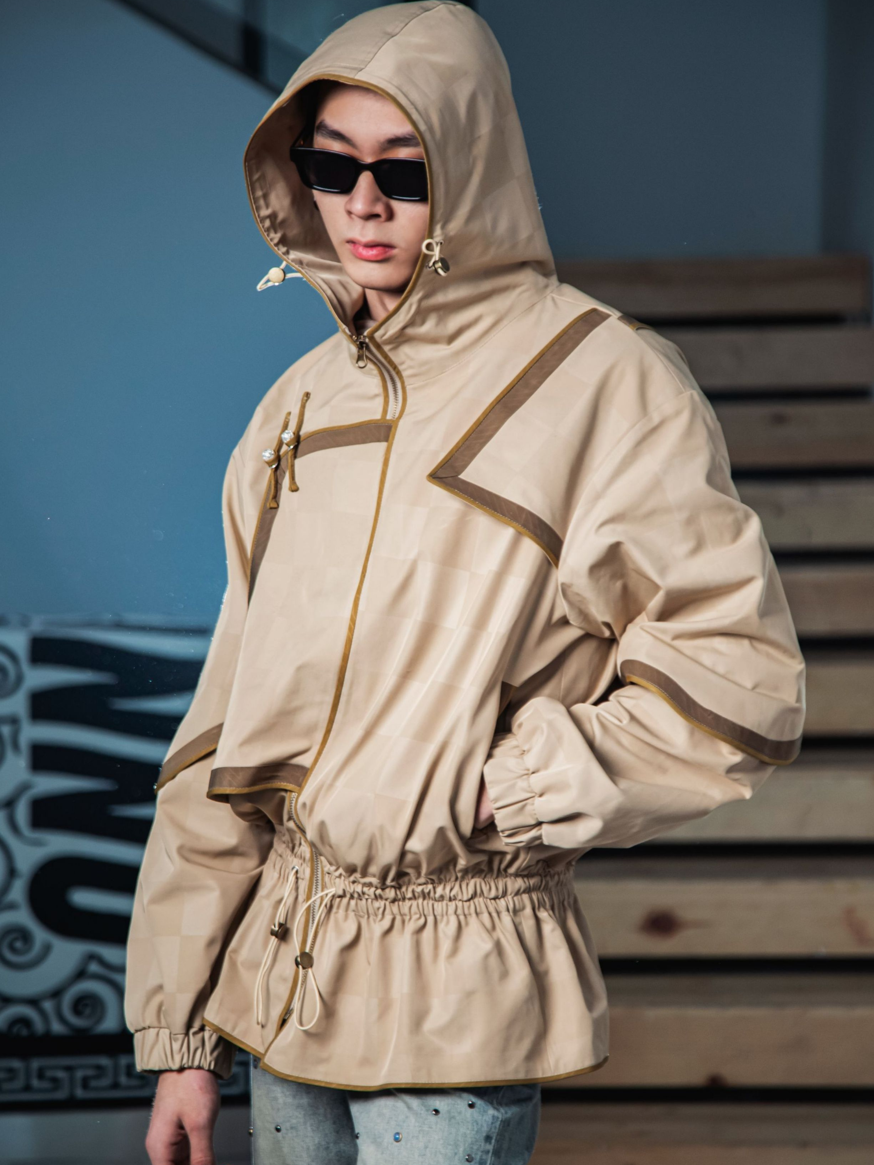 EchoDash - Unisex Softshell Hooded Windproof Lightweight Jacket