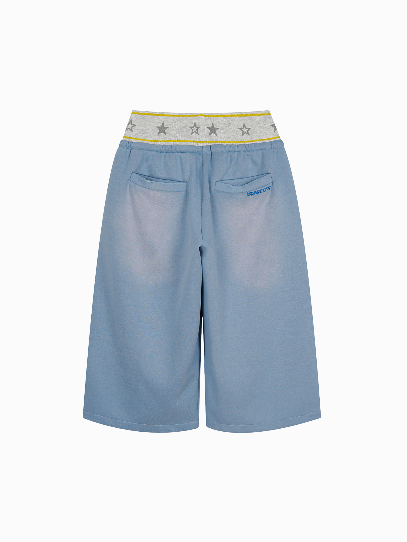 SprintCut - Women's Star Ribbed High-Waist Mid-Length Shorts