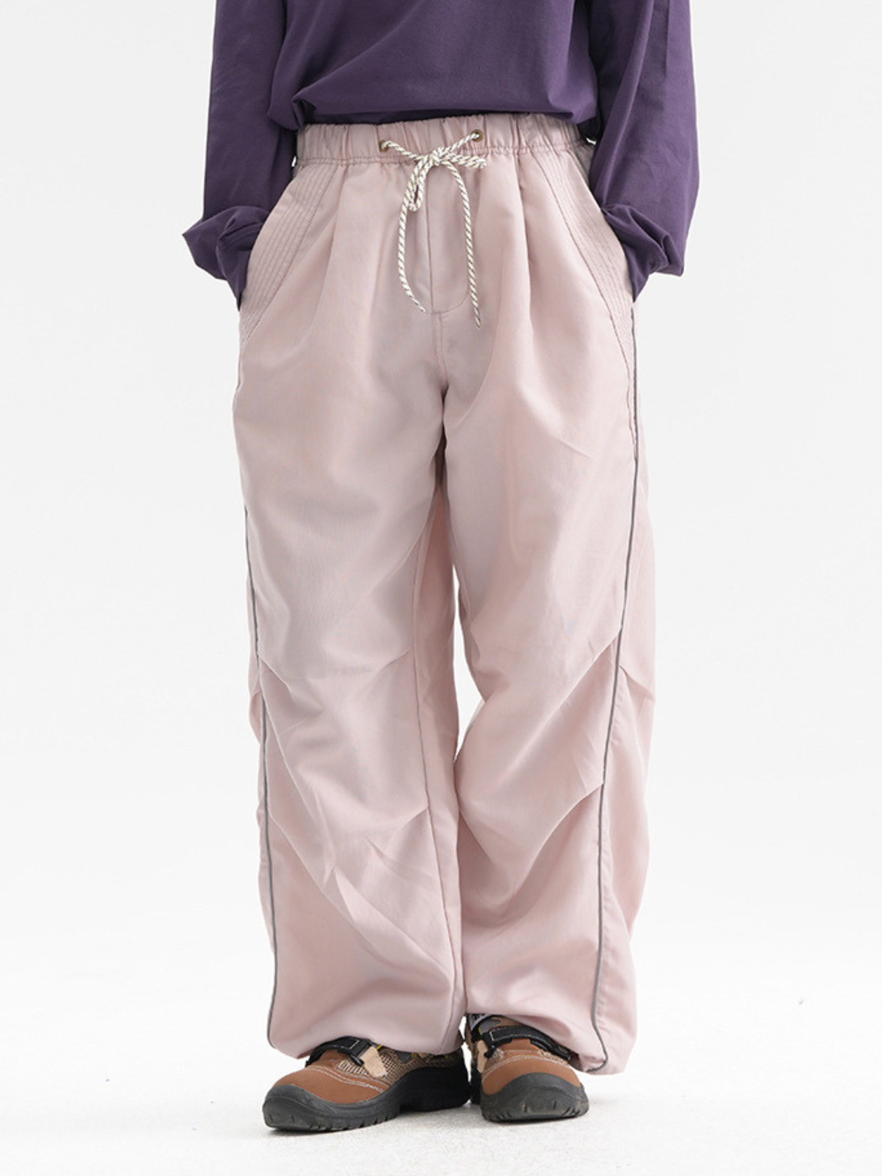 EagleBase - Unisex Quick-Dry Waterproof Reflective Tech Cargo Pants GONGGAR SPORTS