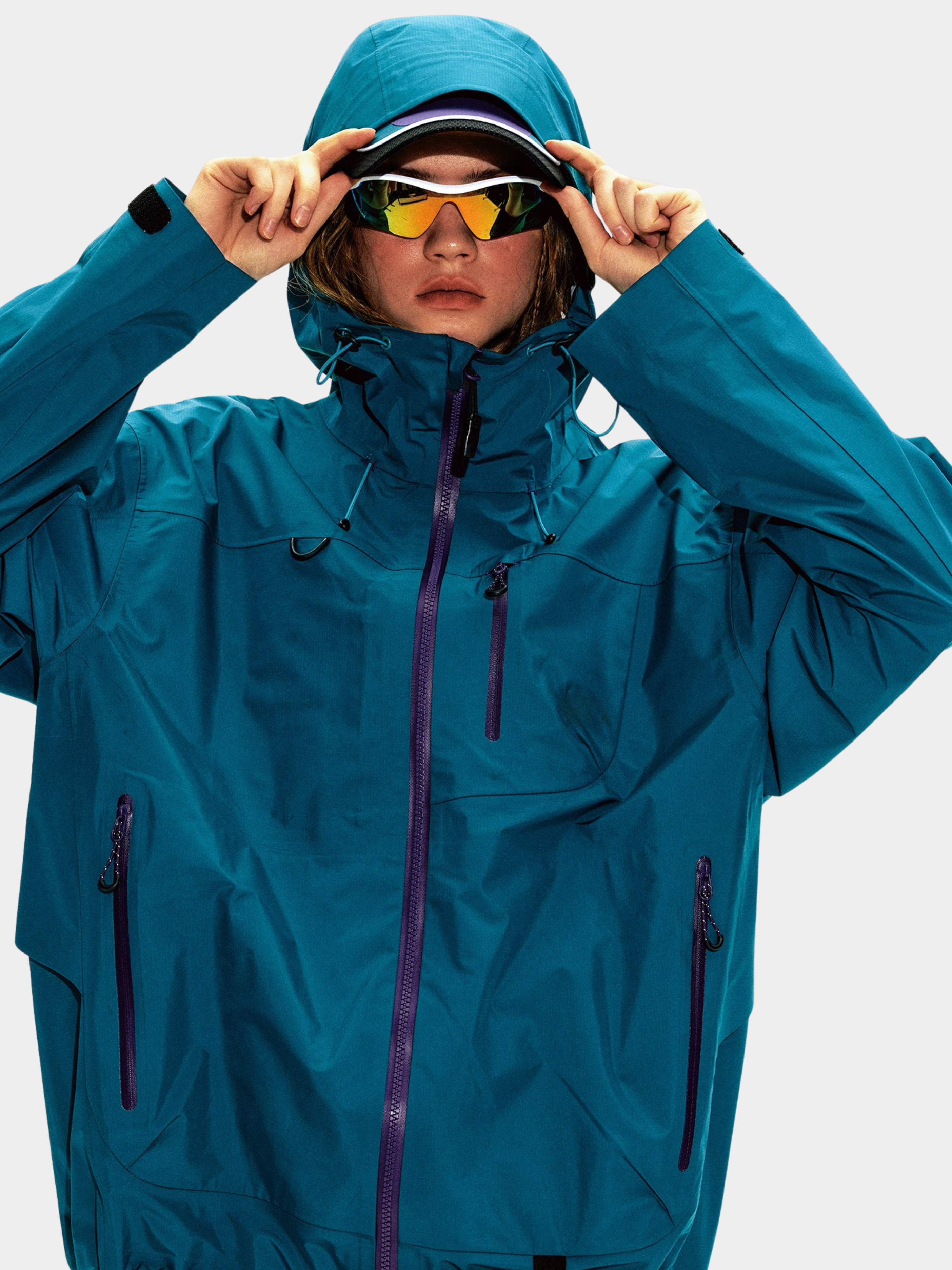 CampFlask - Unisex 3-Layer Waterproof Hard Shell Jacket – GONGGAR SPORTS