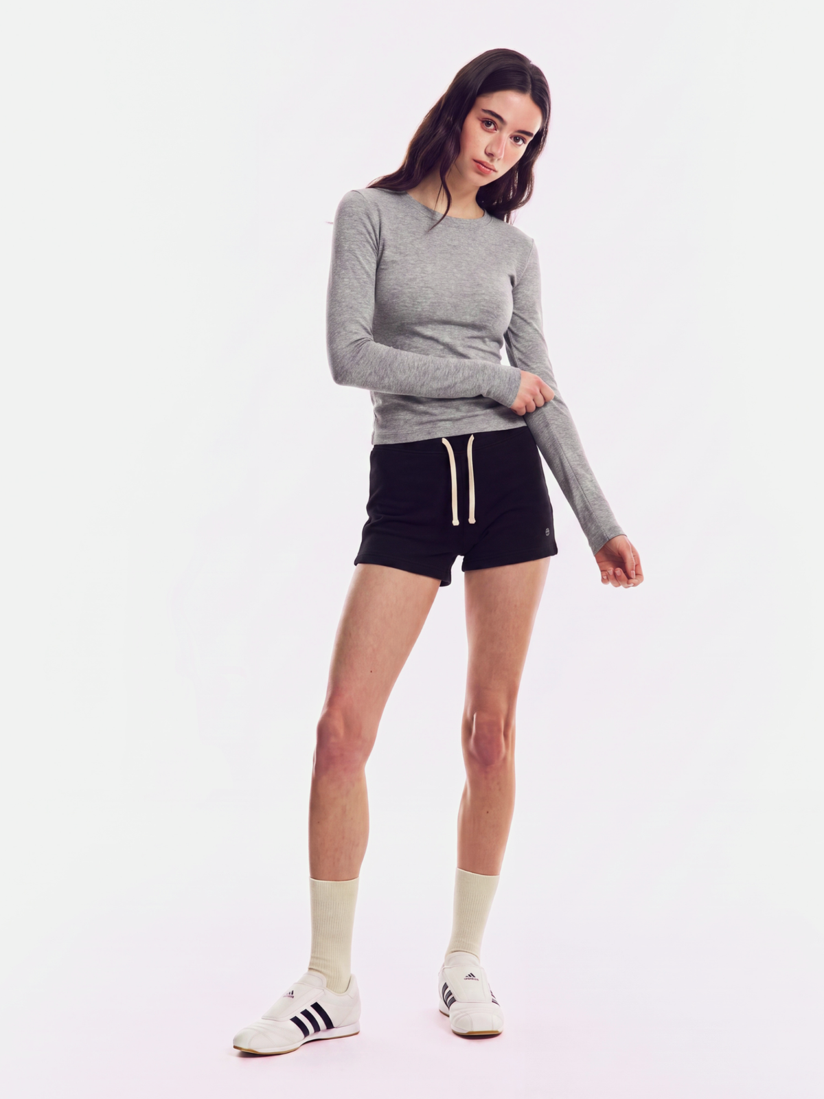 Boreal - Women's Tencel™ Wool Fitted Crew Neck Long Sleeve Top