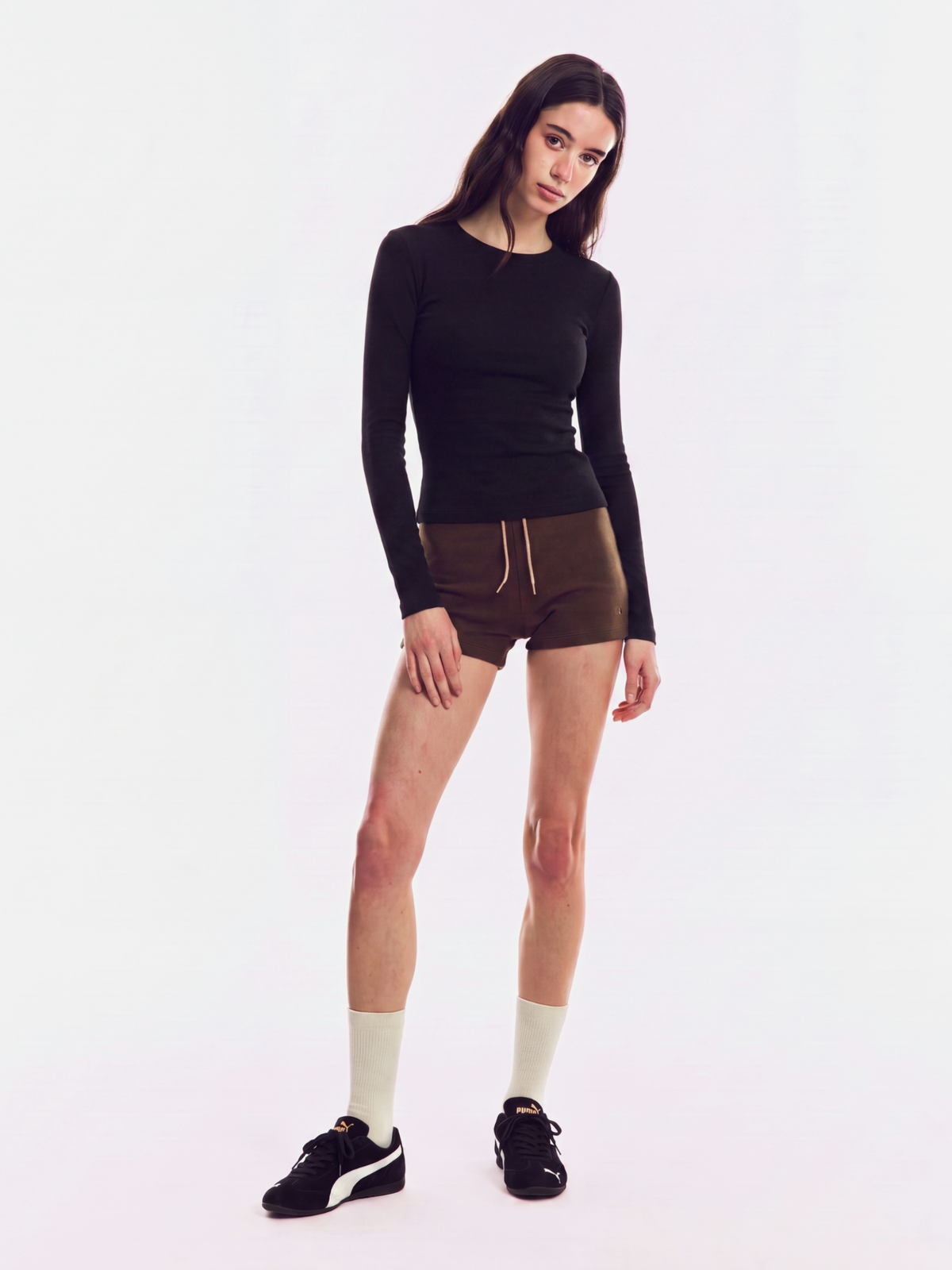 Boreal - Women's Tencel™ Wool Fitted Crew Neck Long Sleeve Top