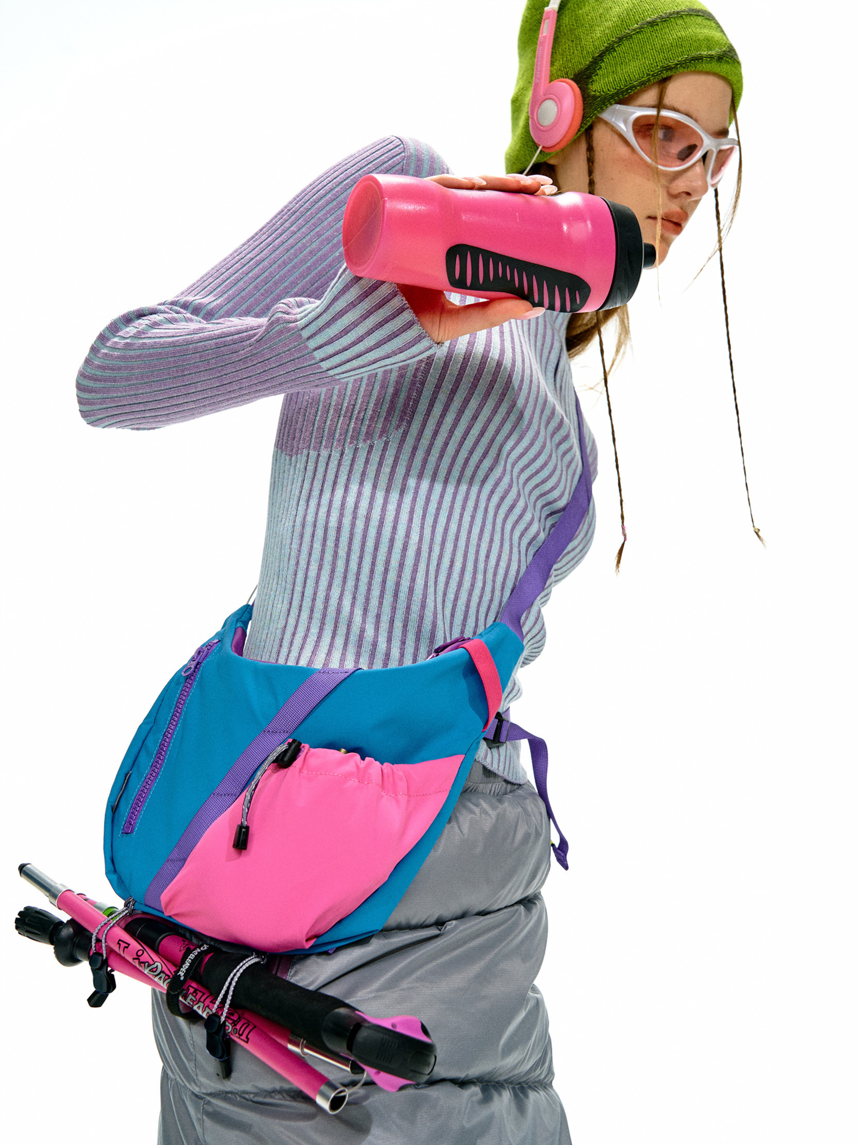 Feralwind - Lightweight Multi-Functional Colorblock Crossbody Bag