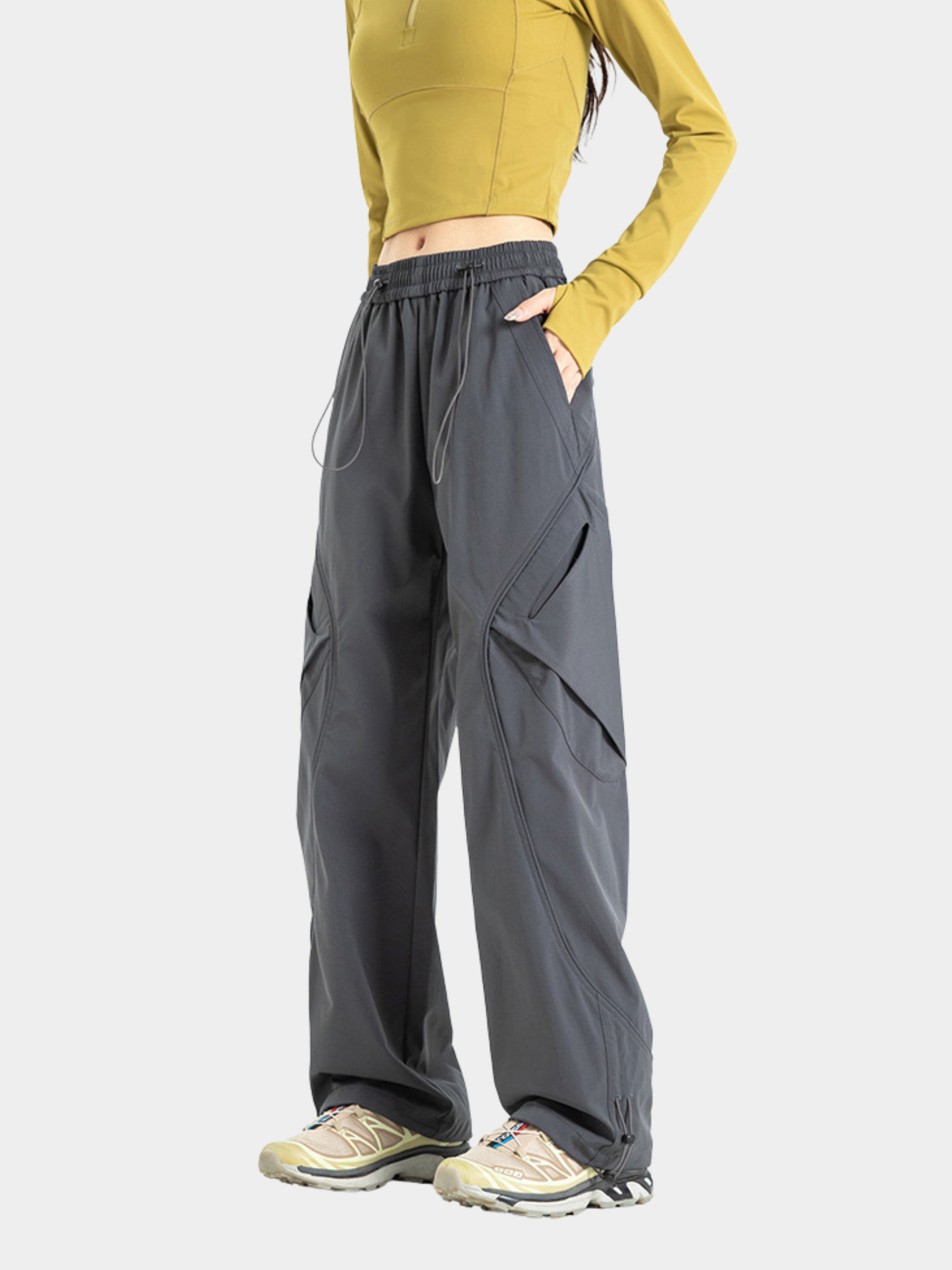 Aquaspire - Women's Durable Hiking Quick-Dry Paratrooper Pants