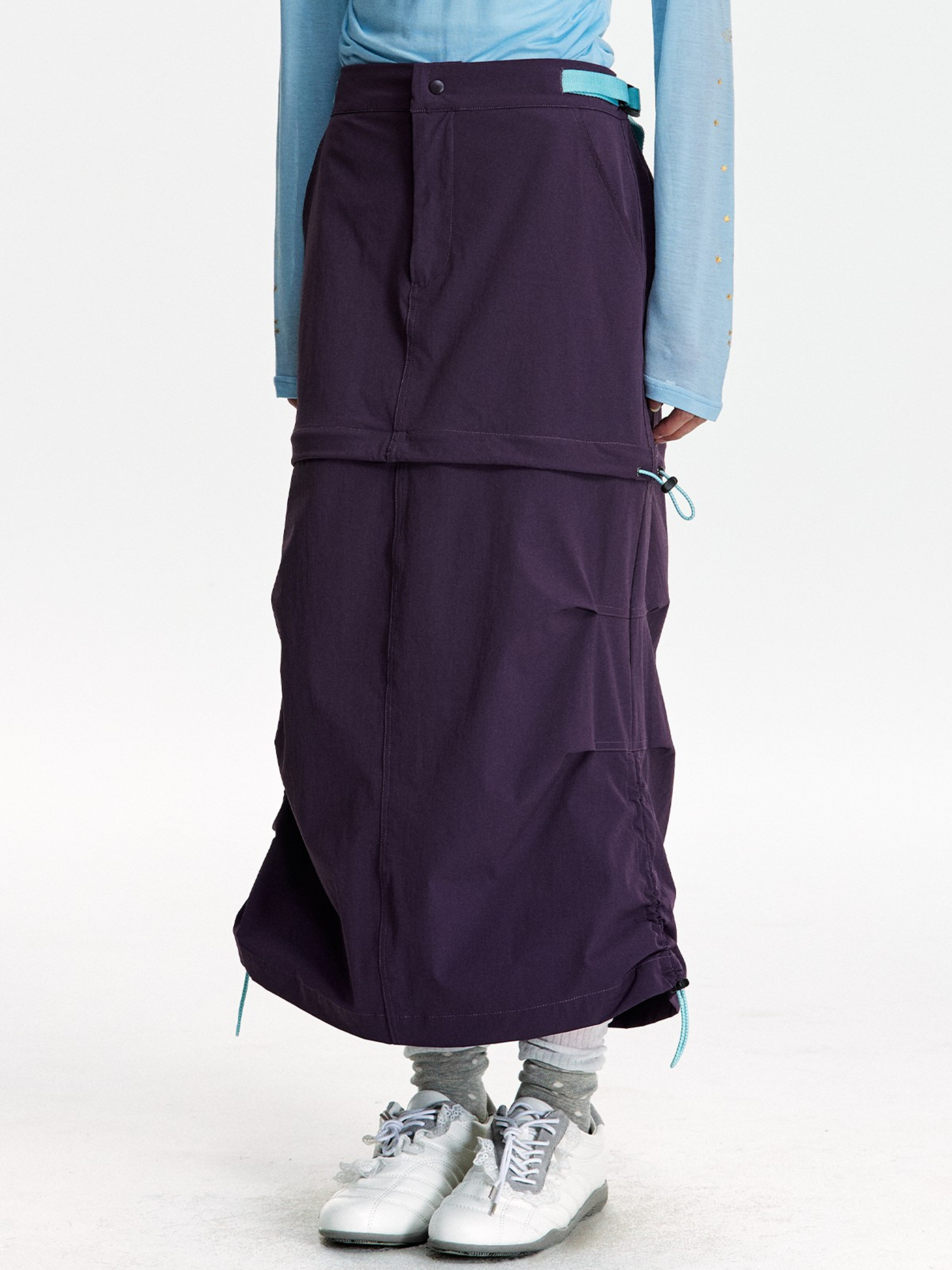 Emberfield - Women's Water-Repellent Detachable-Hem Utility Skirt