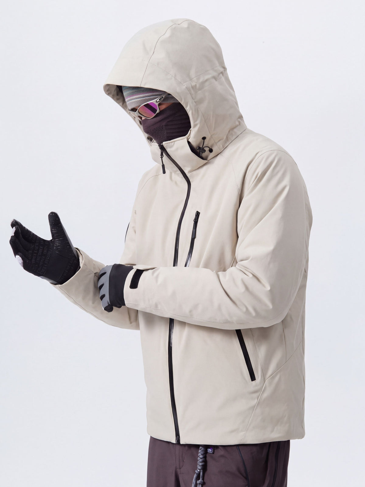 Galetrail - Men's Water-Repellent 800+ Fill Power 90% White Goose Down Jacket