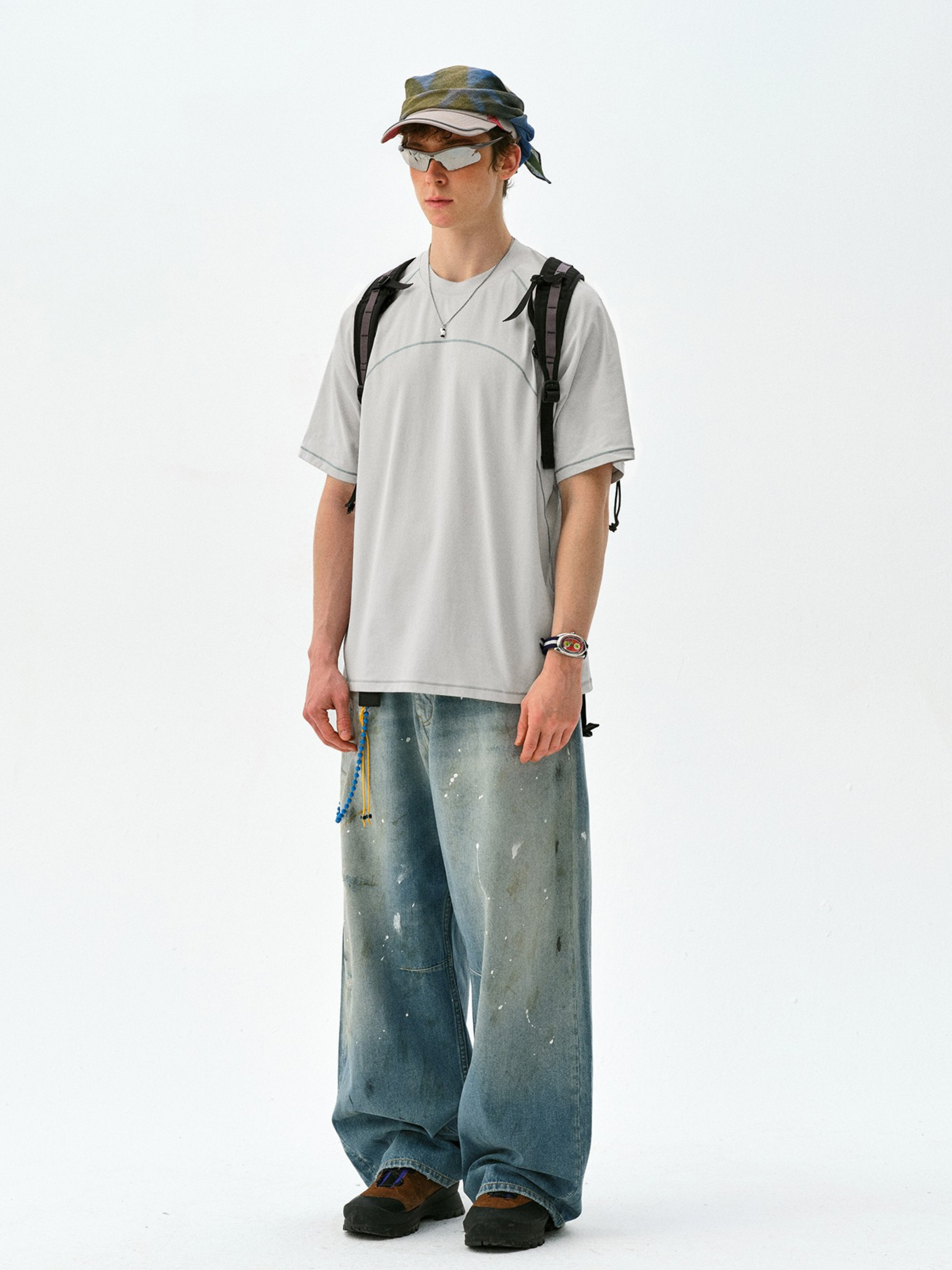 Emberreach - UPF50+ Moisture-Wicking Antibacterial Crewneck T-Shirt