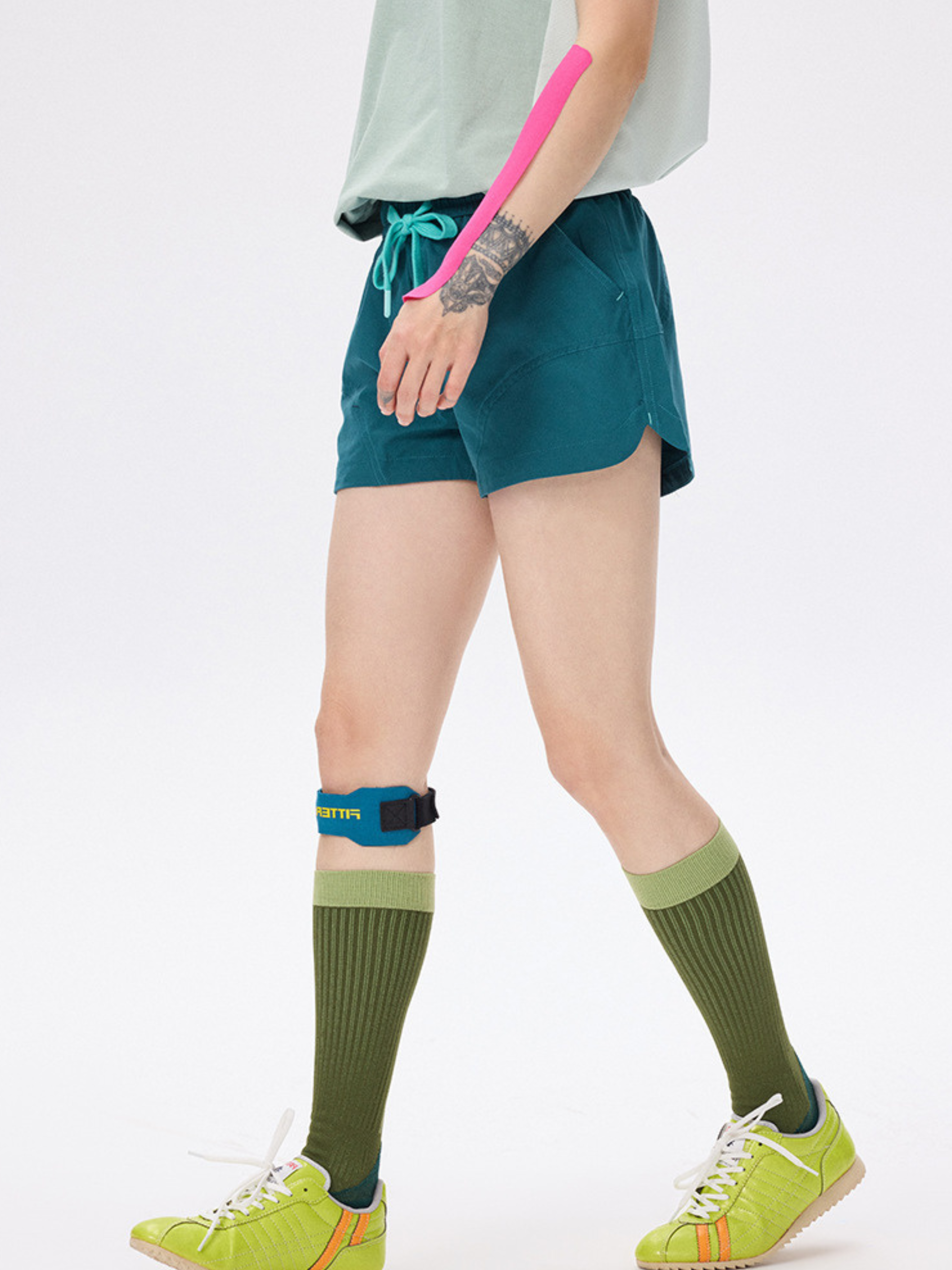 Cougarcrack - Women's Moisture-Wicking Quick-Dry Elastic Waist Shorts