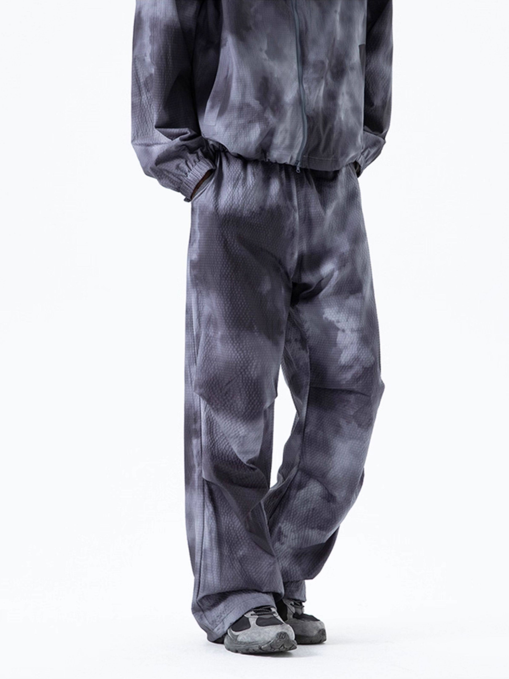 Crimp - Water-Repellent Tie-Dye Cargo Pants