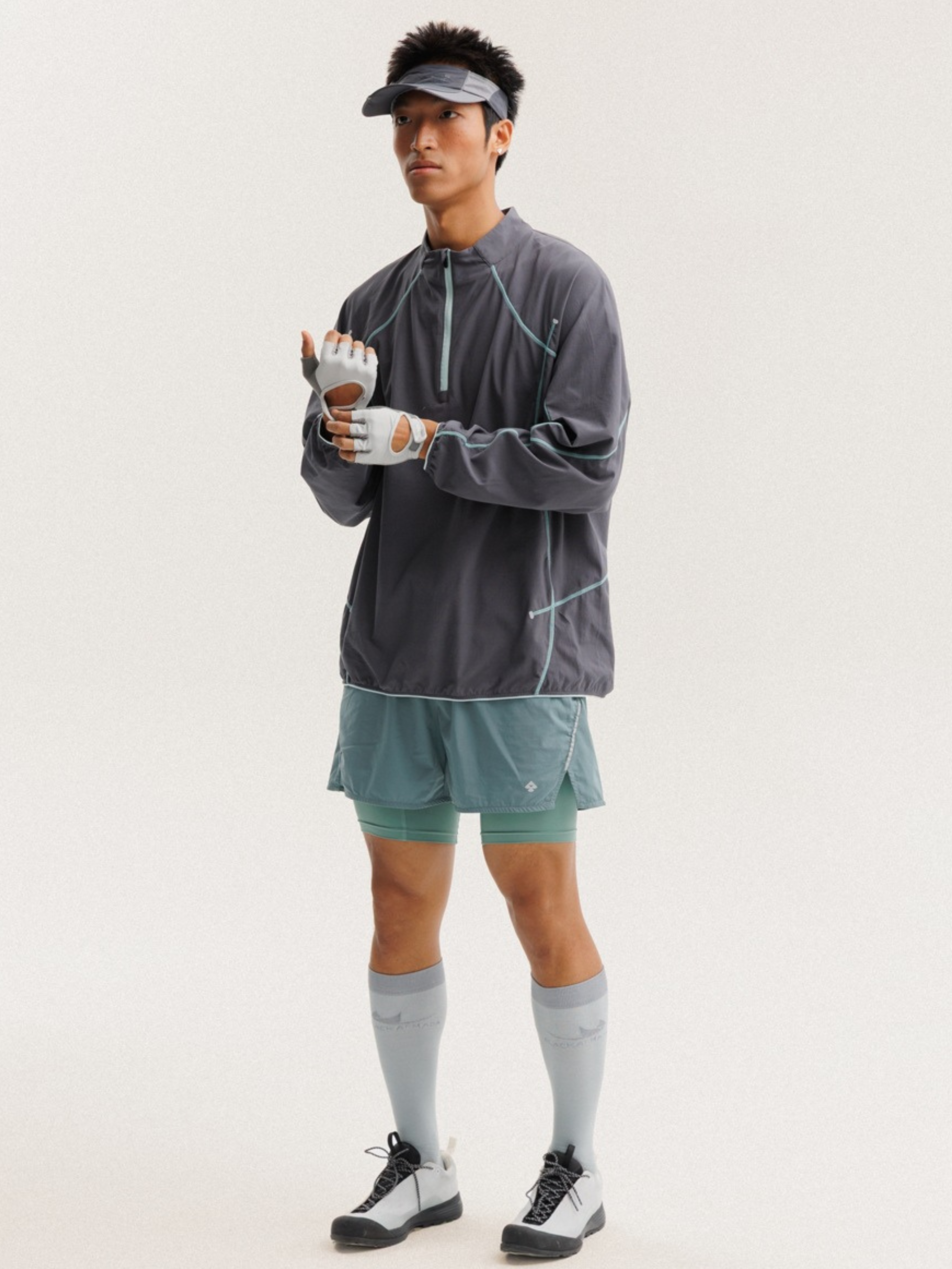 Ironthorn - Lightweight Quick-Dry Half-Zip Long Sleeve Tee