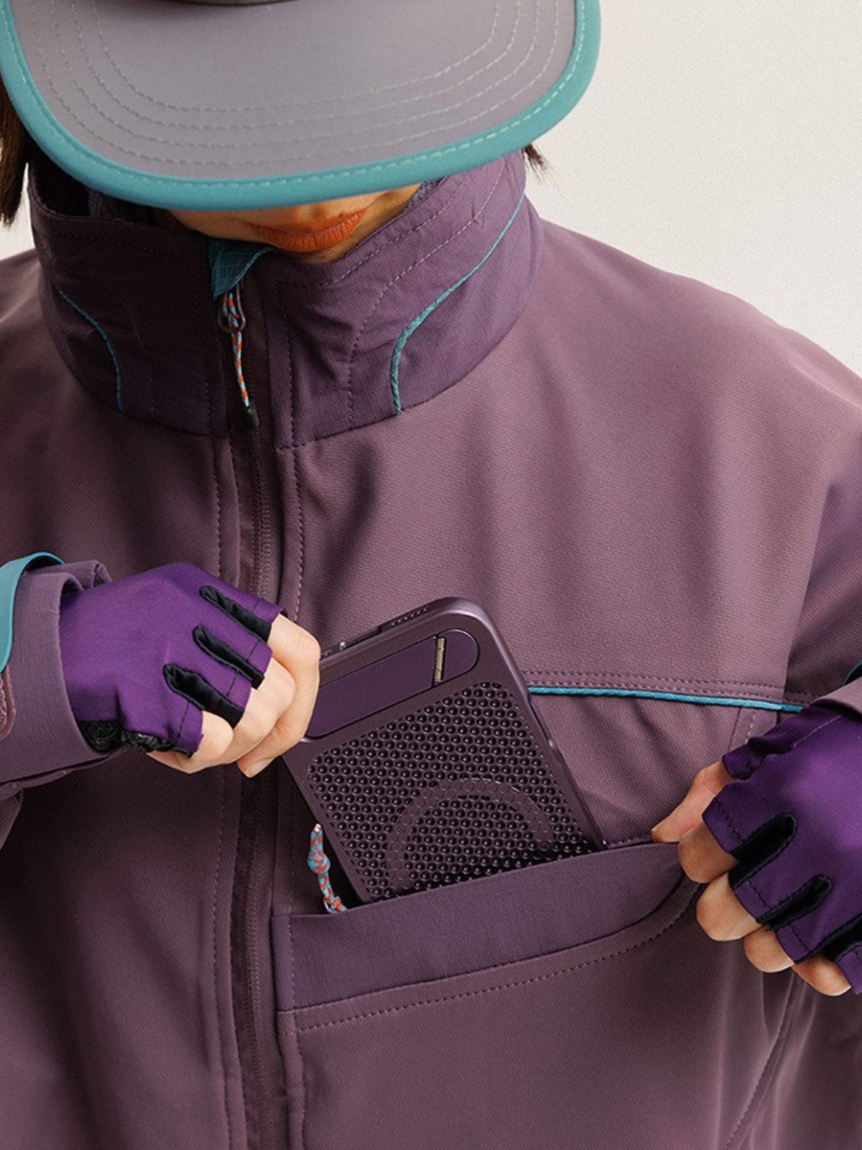 Sierra - Unisex Color-Block Waterproof Windproof Jacket