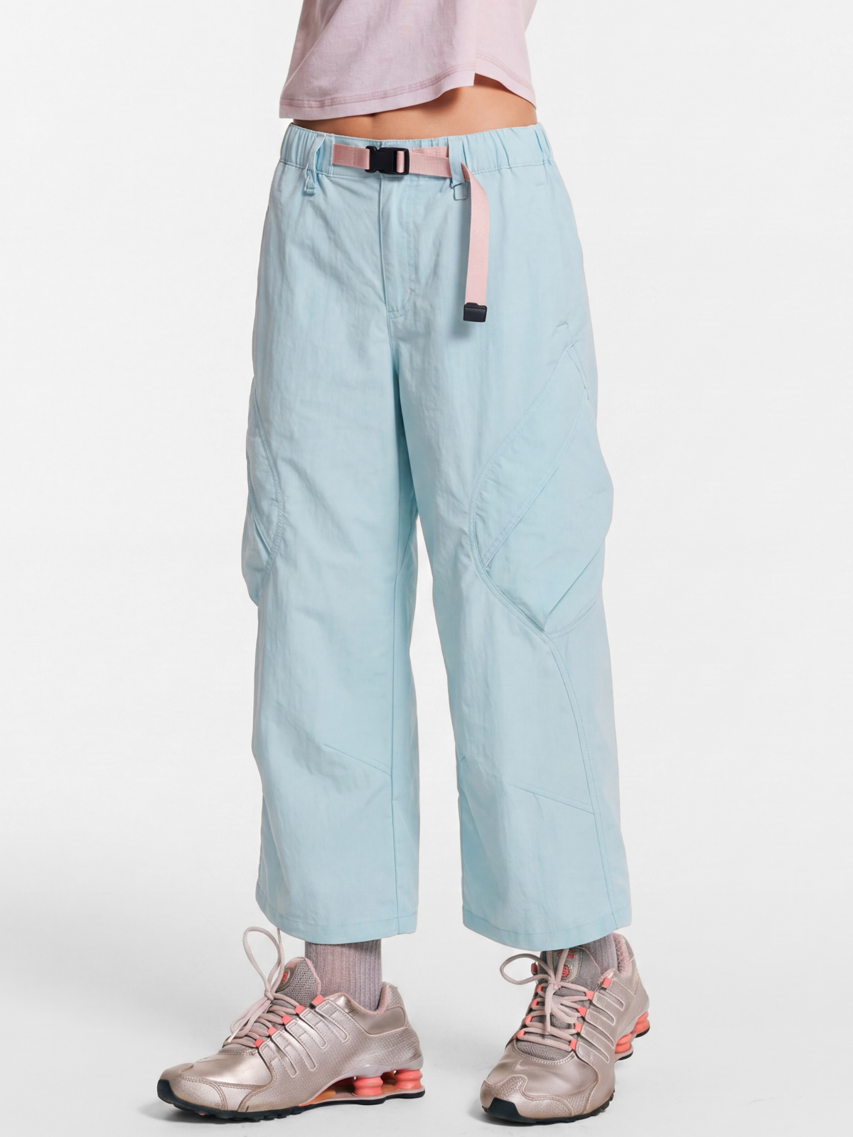 FoldDraw - Quick-Dry Adjustable Pleated Lightweight Cropped Pants