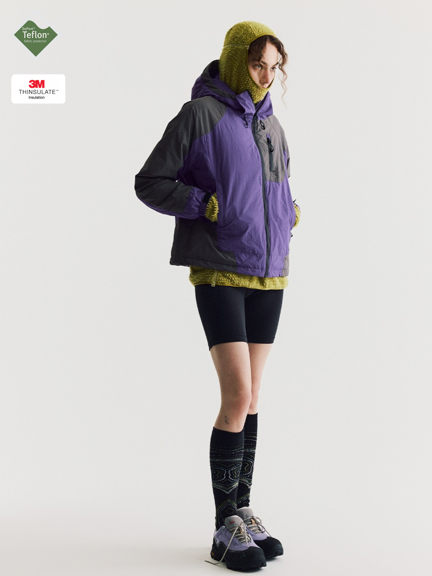 AshLife - Unisex Teflon Waterproof Windproof Insulated Jacket GONGGAR SPORTS