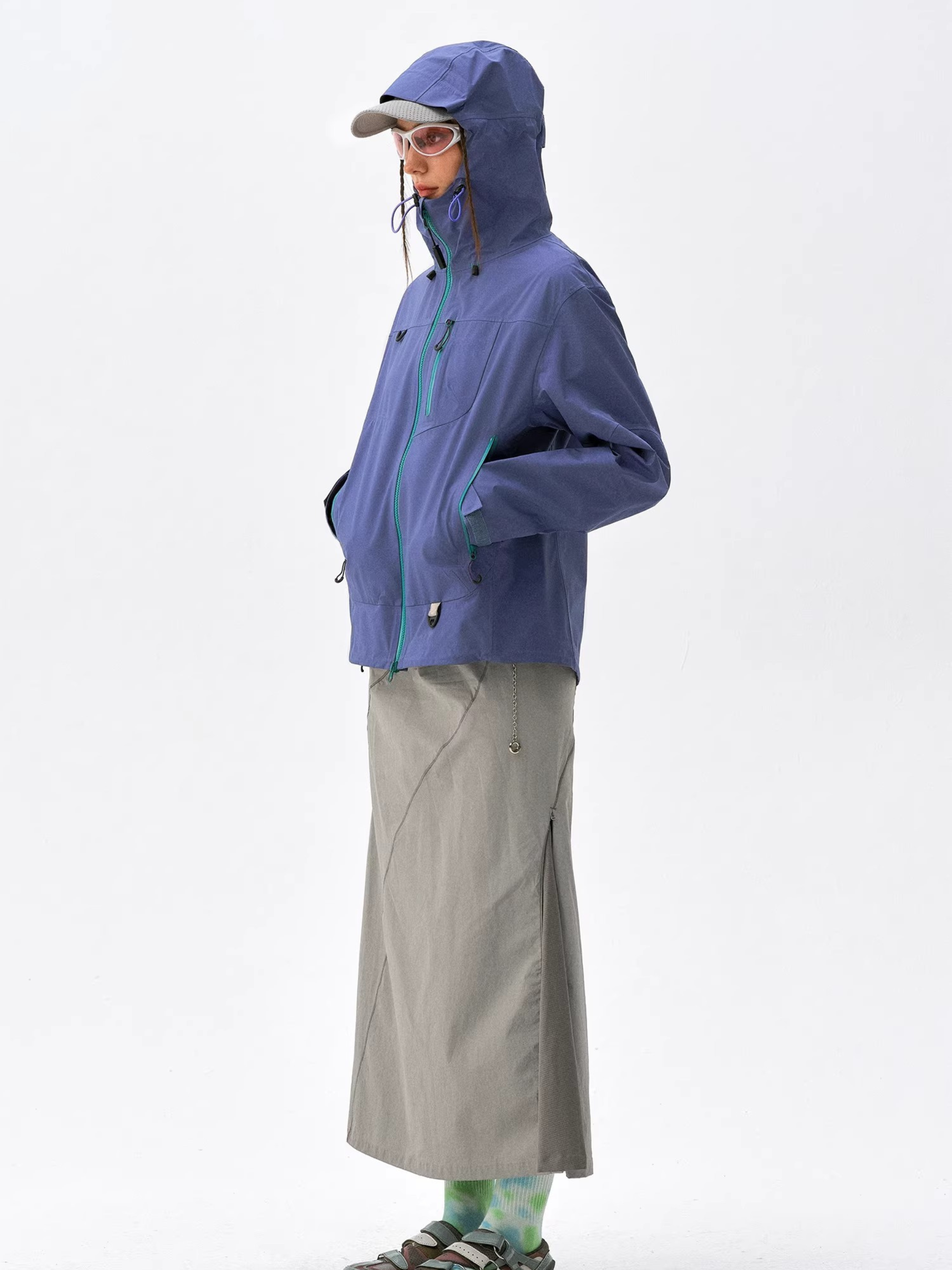 AshNest - Unisex Windproof & Waterproof Hard Shell Jacket GONGGAR SPORTS