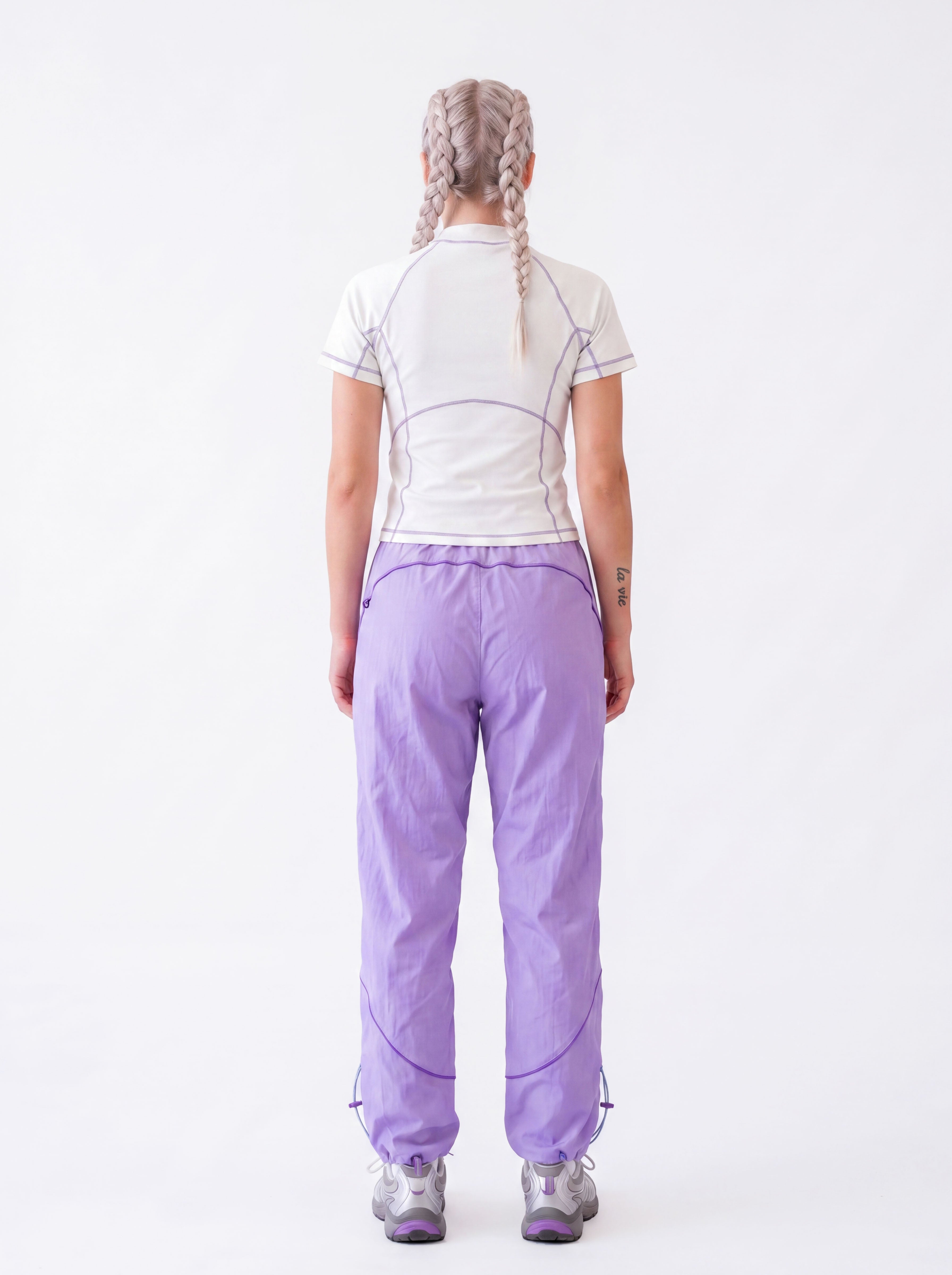 Bulwark - Women's Double-Waist Wide-Leg Parachute Pants
