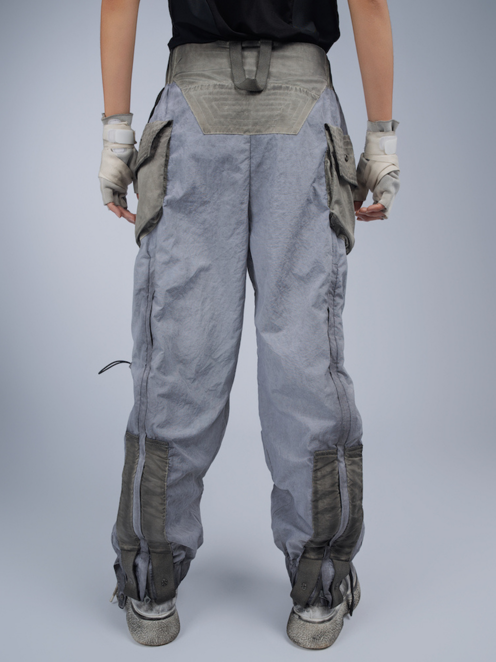 AquaFlask - Men's Distressed Dyed Jogger Pants GONGGAR SPORTS