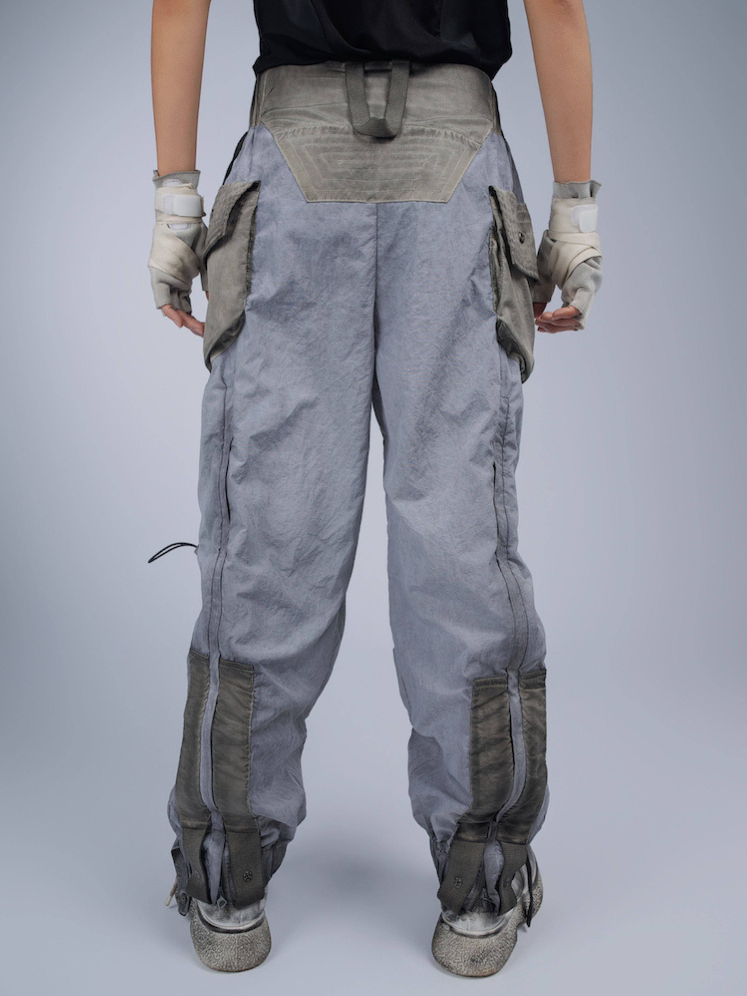 AquaFlask - Men's Distressed Dyed Jogger Pants GONGGAR SPORTS