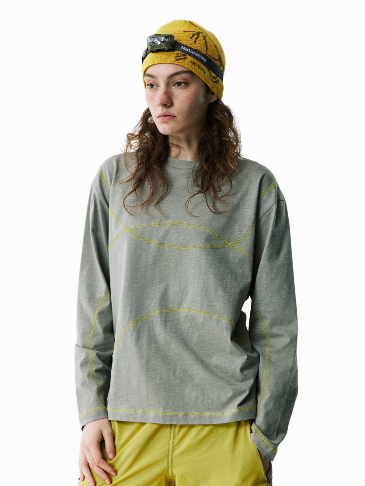 Glacialwind - Slub Cotton Breathable Running Long Sleeve