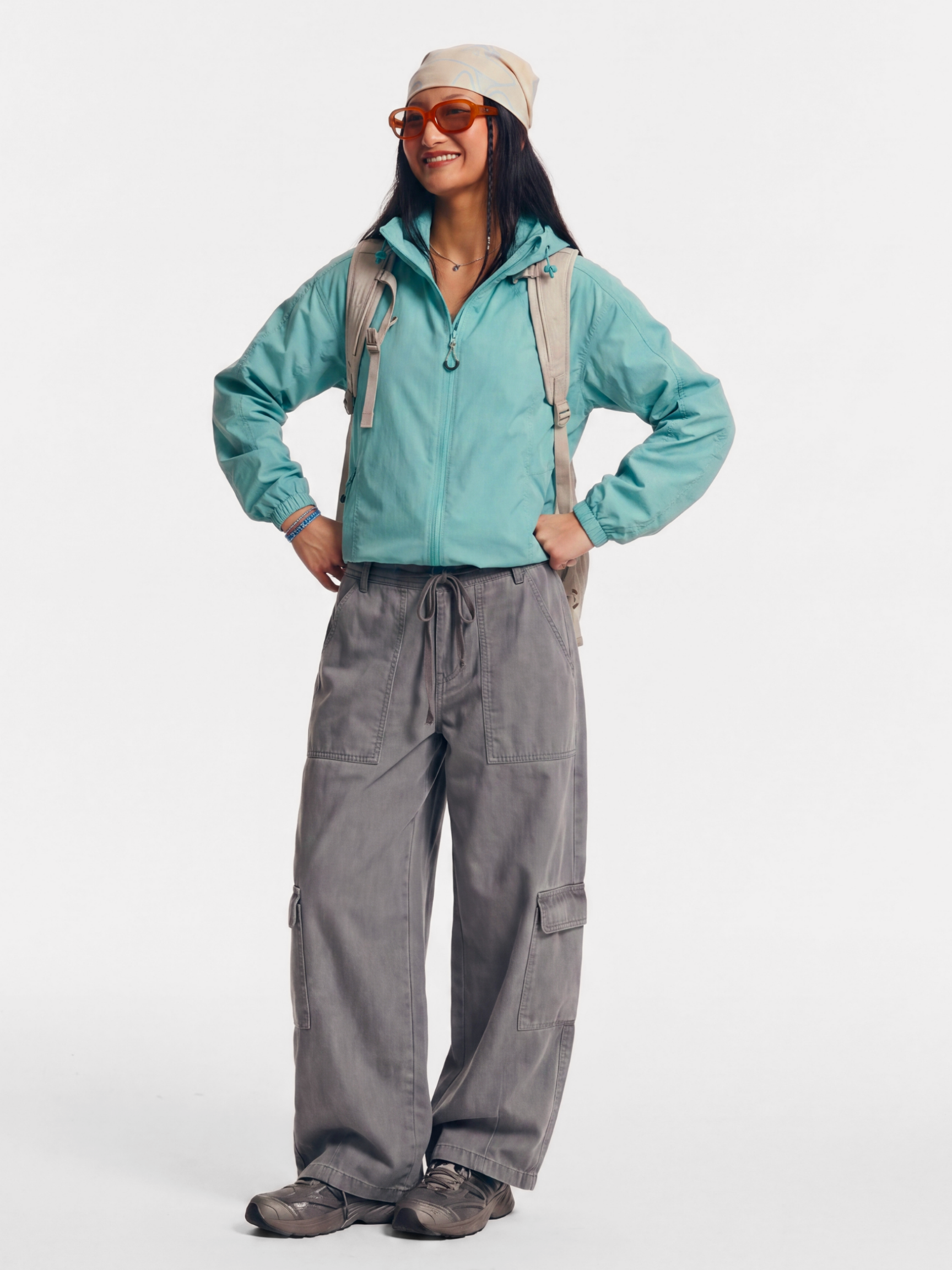 PaleStash - Unisex Breathable Large Pockets Parachute Pants