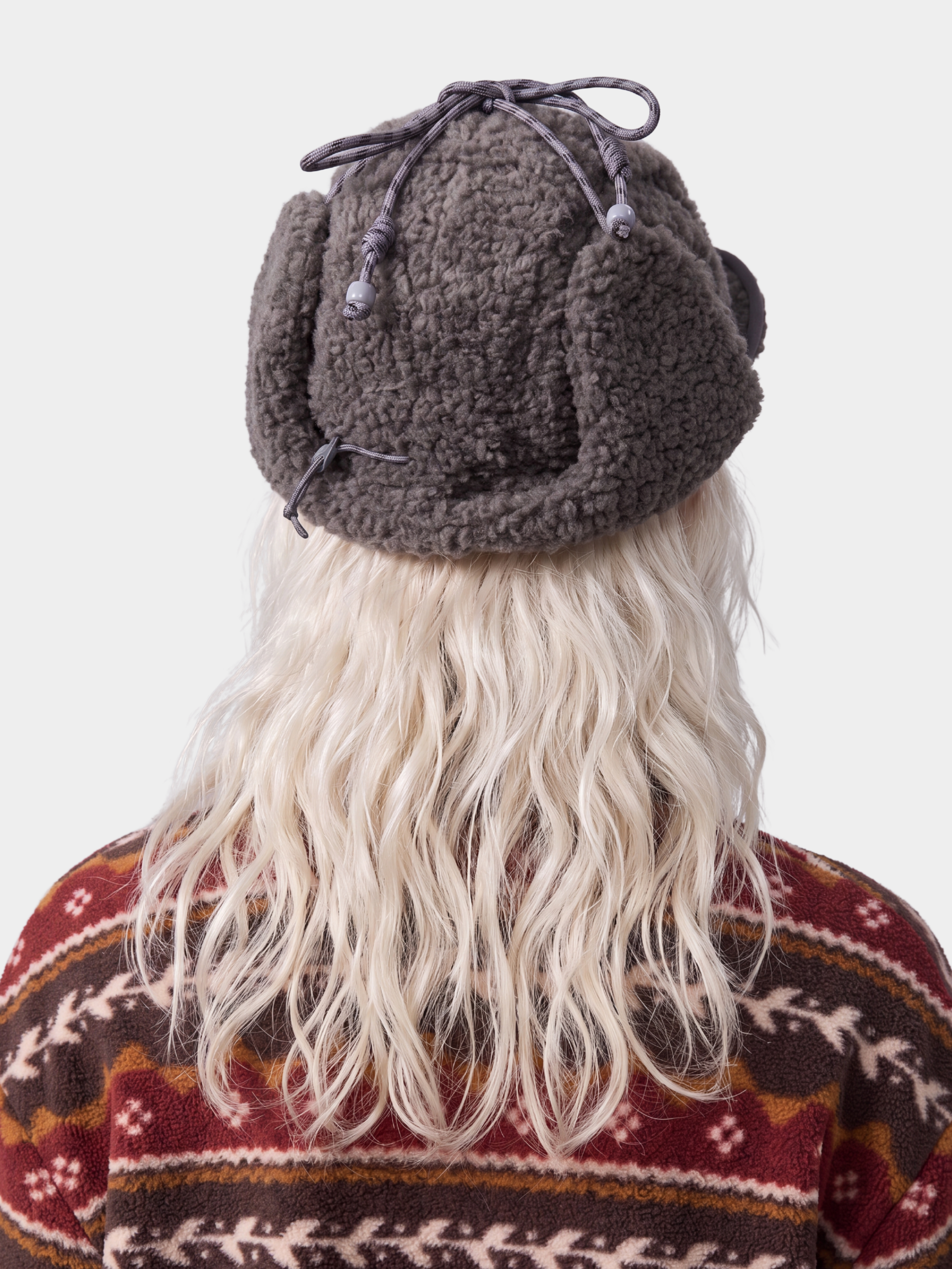 FleeceVeil - Adjustable Faux Sherpa Trapper Hat