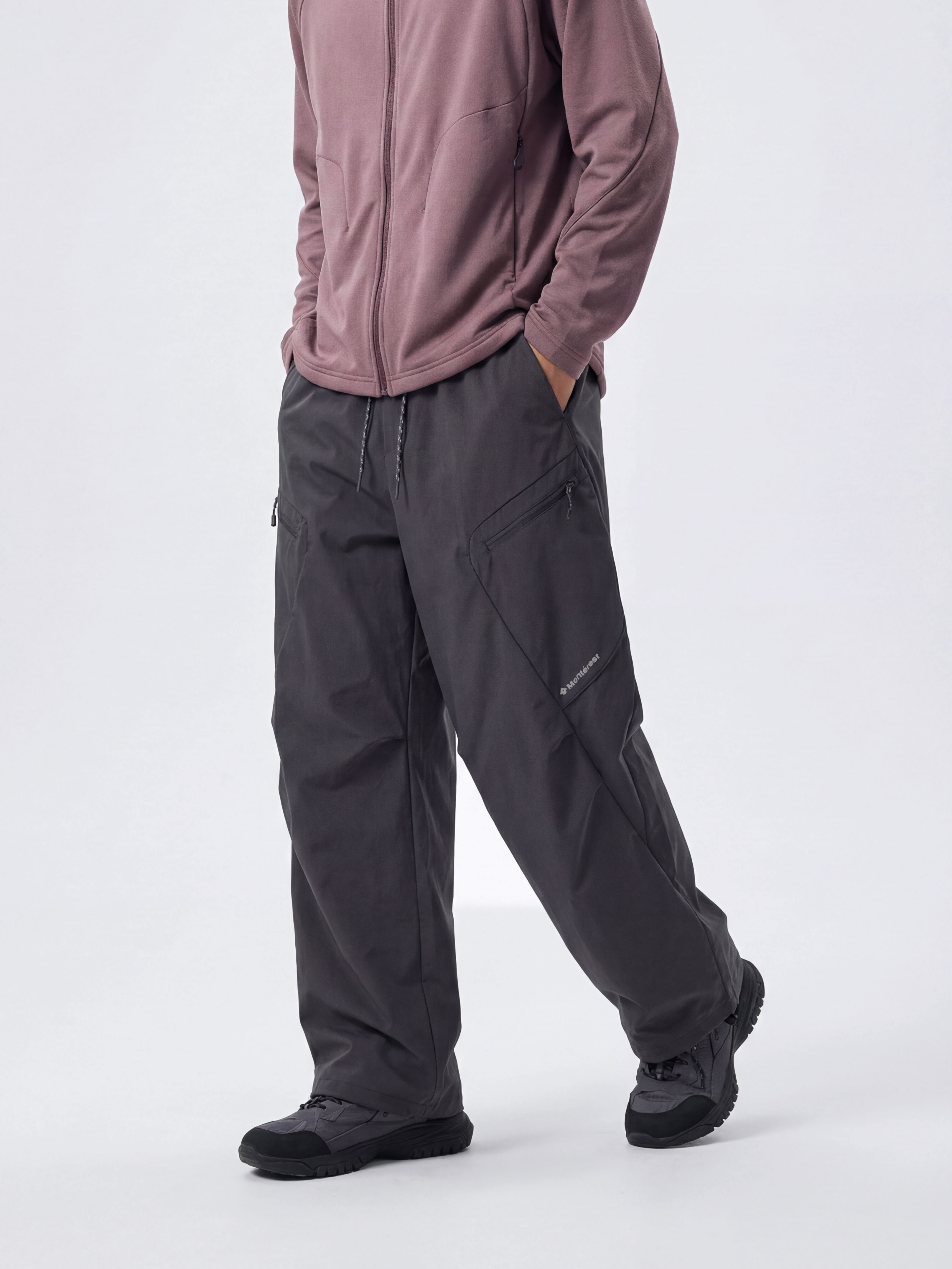 Emberfire - Unisex Water-Repellent Multi-Pocket Drawstring Utility Pants