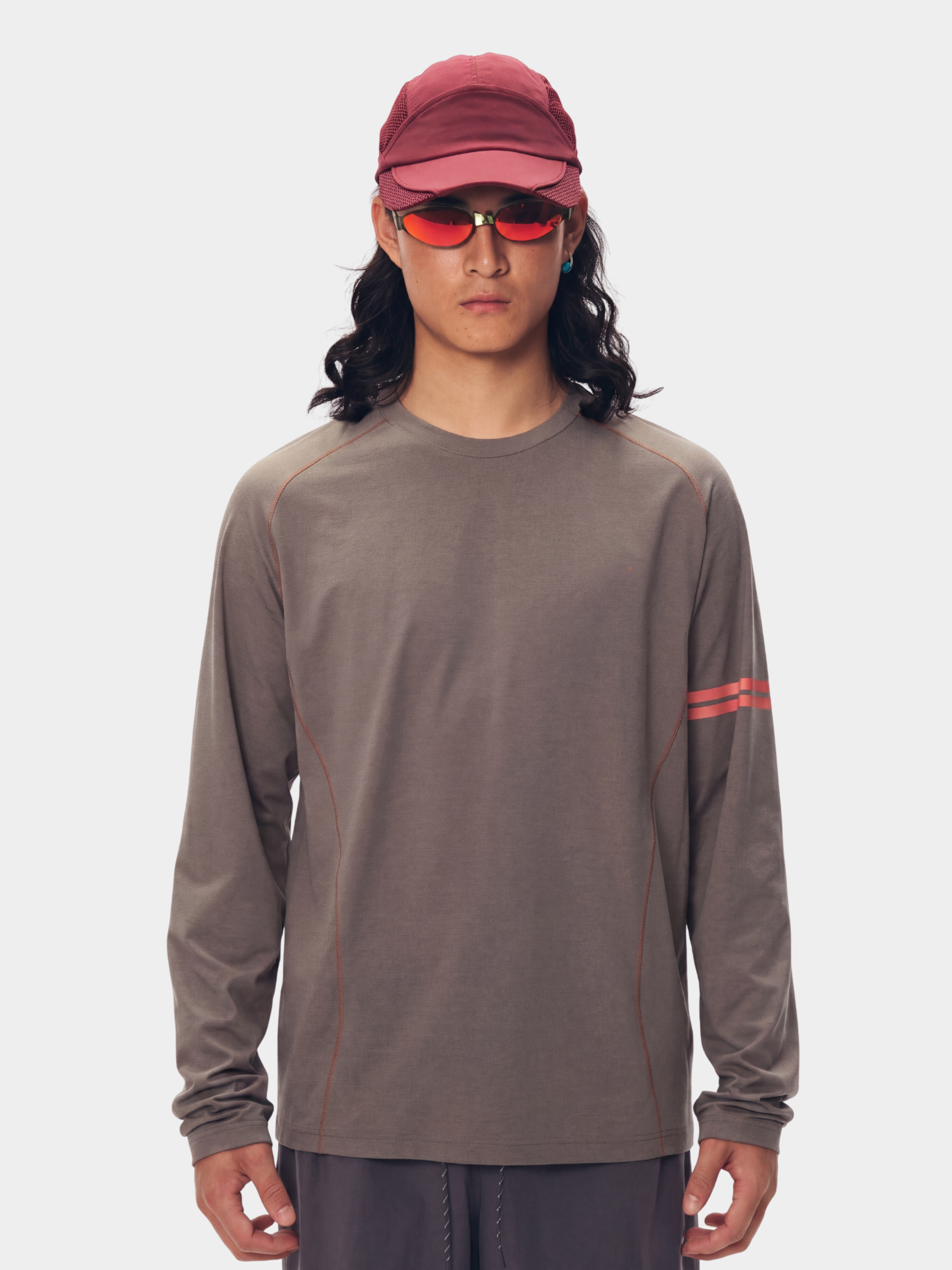 QuietMove - Unisex Crew Neck Long Sleeve Athletic T-Shirt