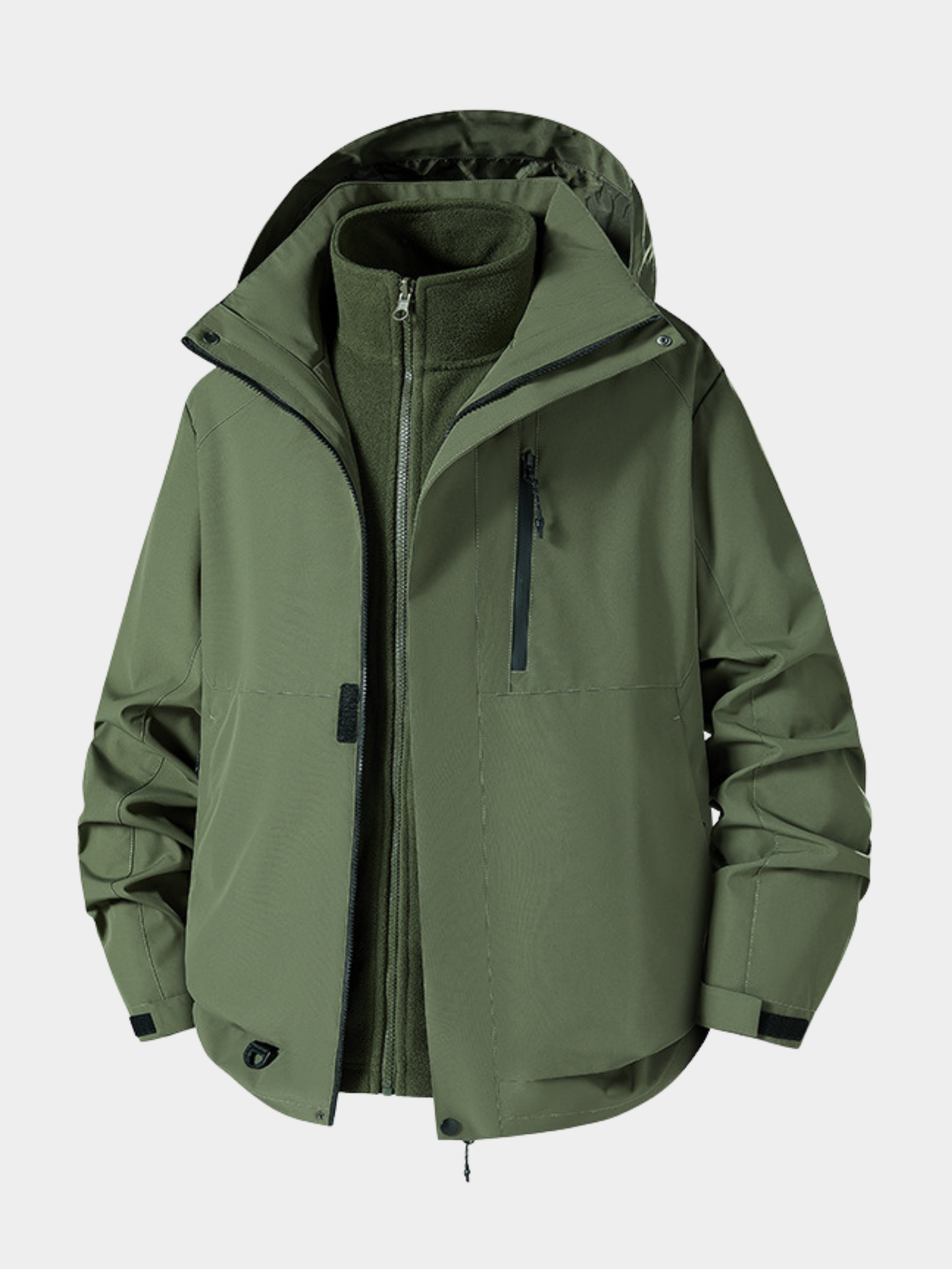 Spirewood - Unisex 3-in-1 Detachable Utility Jacket