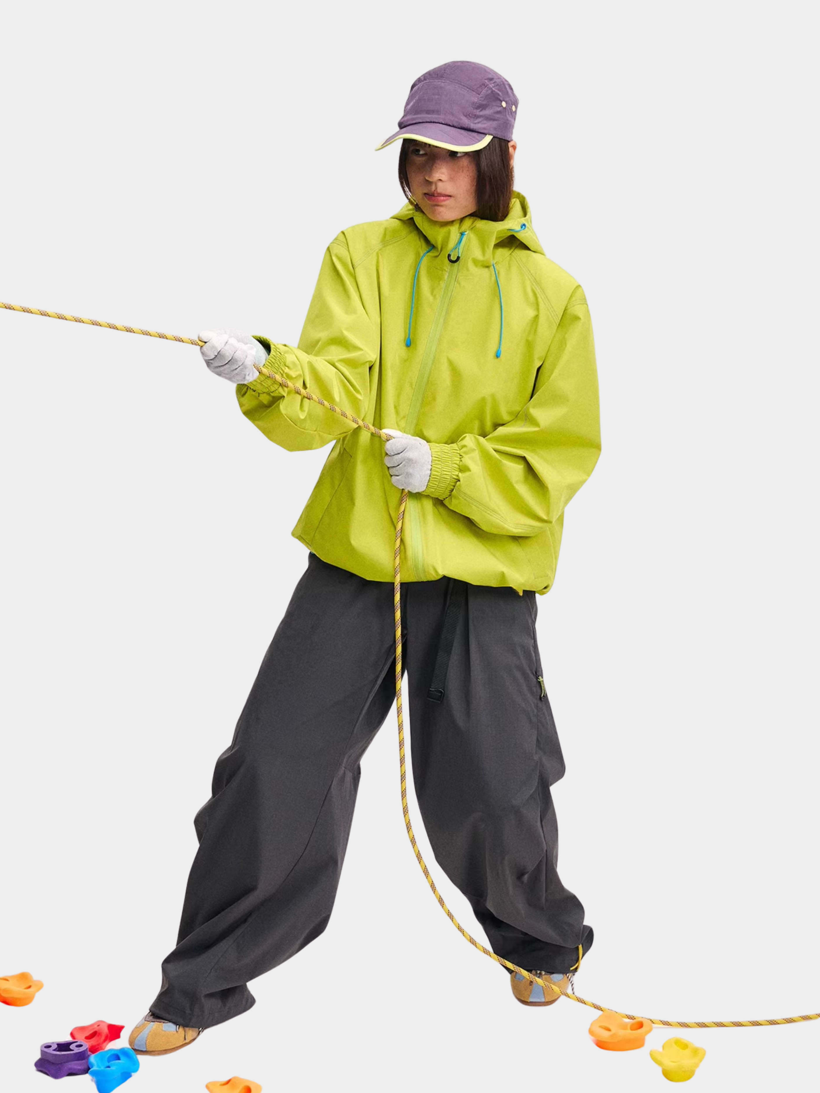 EchoDeck - Teflon® Triple-Defense Colorblock Drawstring Jacket