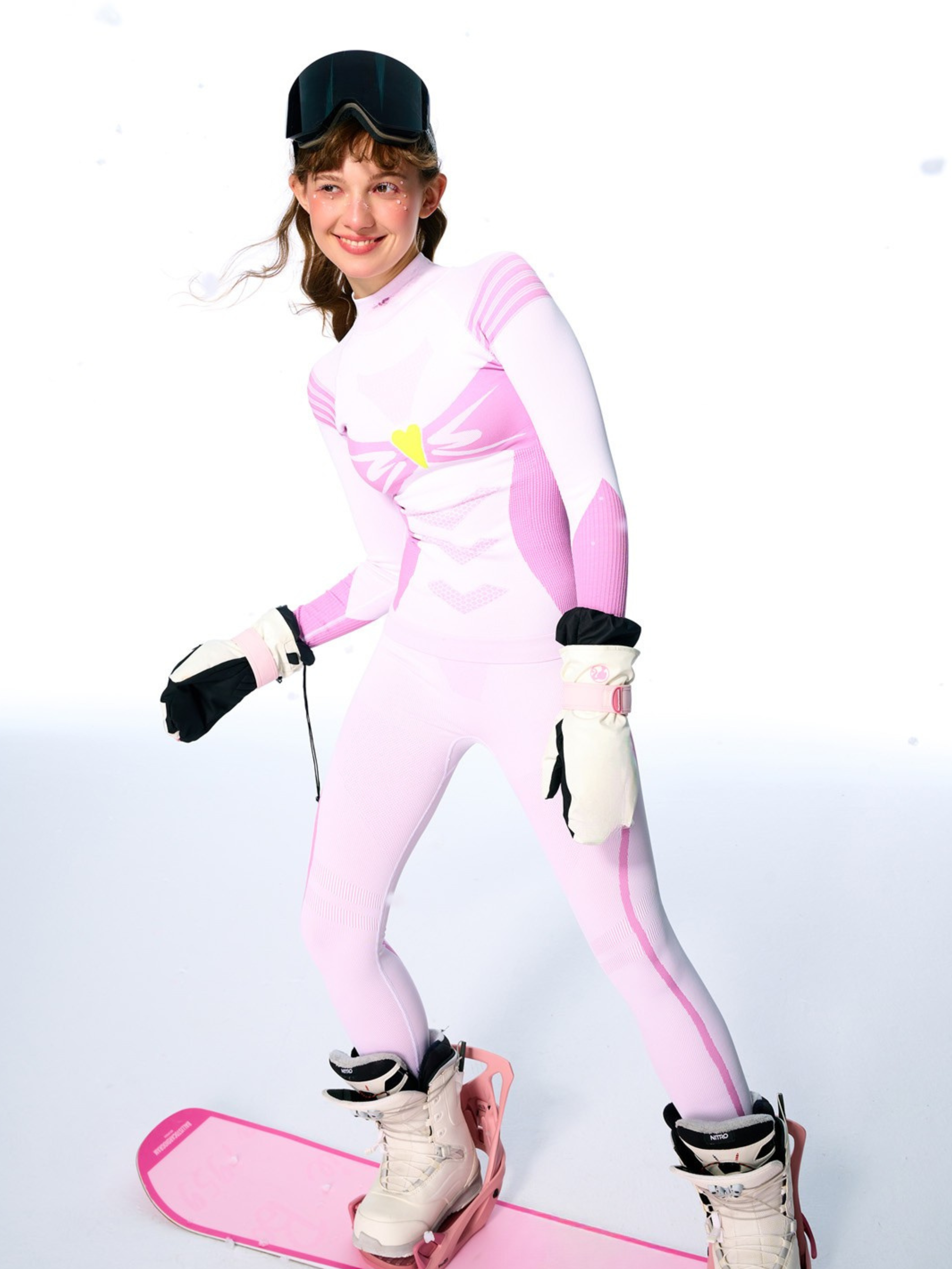 Blazewood - Women's ThermoCore Compression Ski Base Layer Set