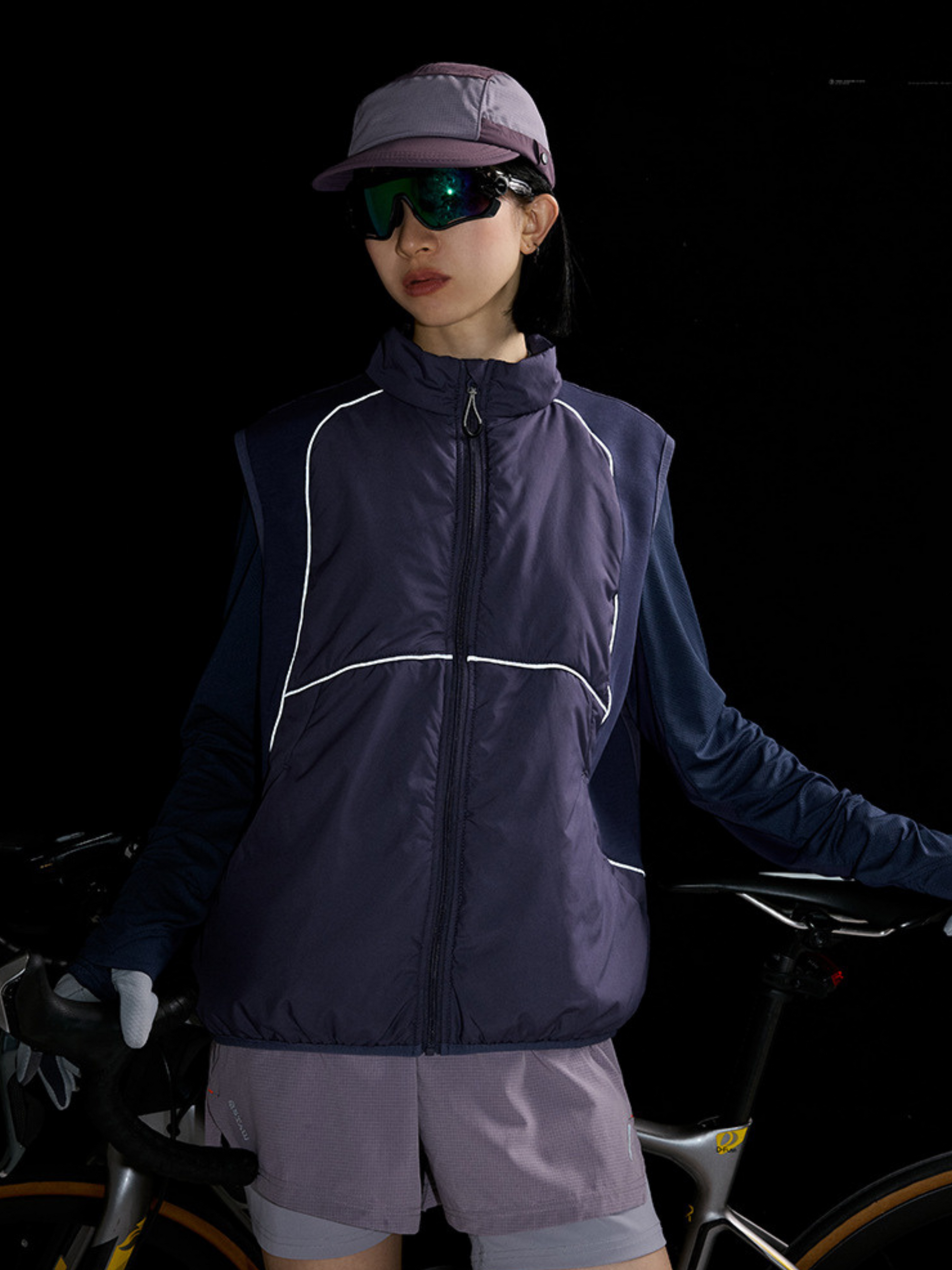 BluffEdge - Unisex Colorblock Outdoor Insulated Vest GONGGAR SPORTS