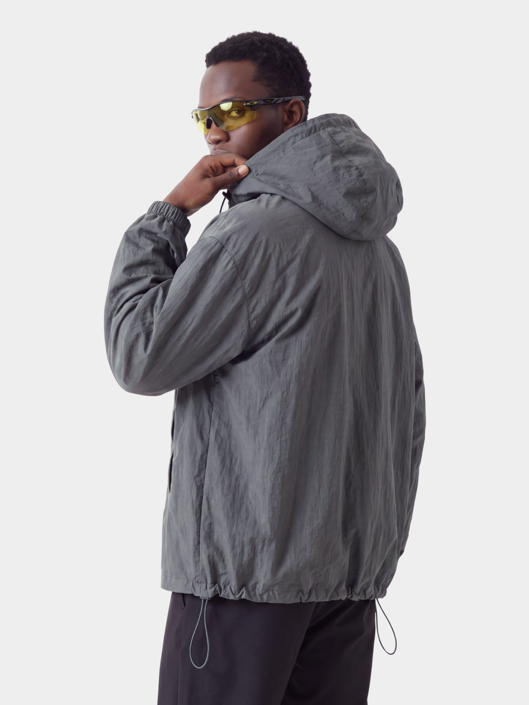 EdgePack - Unisex Half-Zip Water-Repellent Hooded Jacket