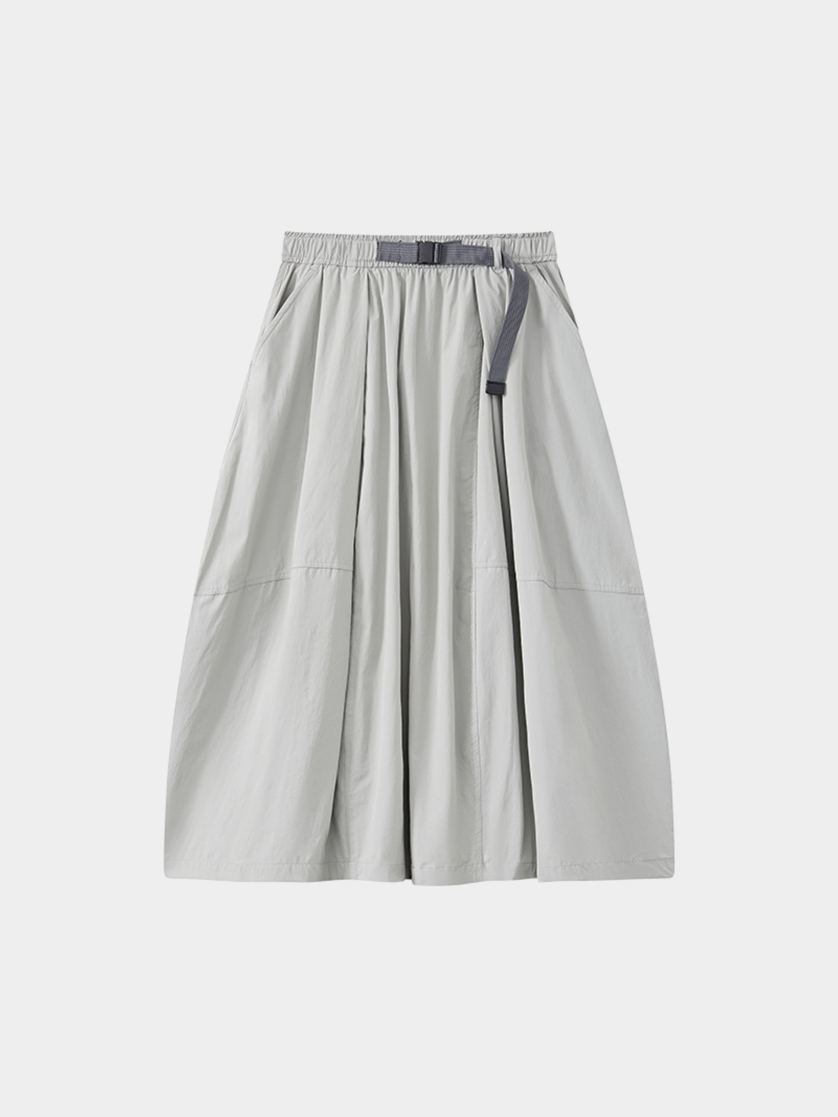 LightLull - Women's UPF50+ Quick-Dry Utility Belt Midi Skirt