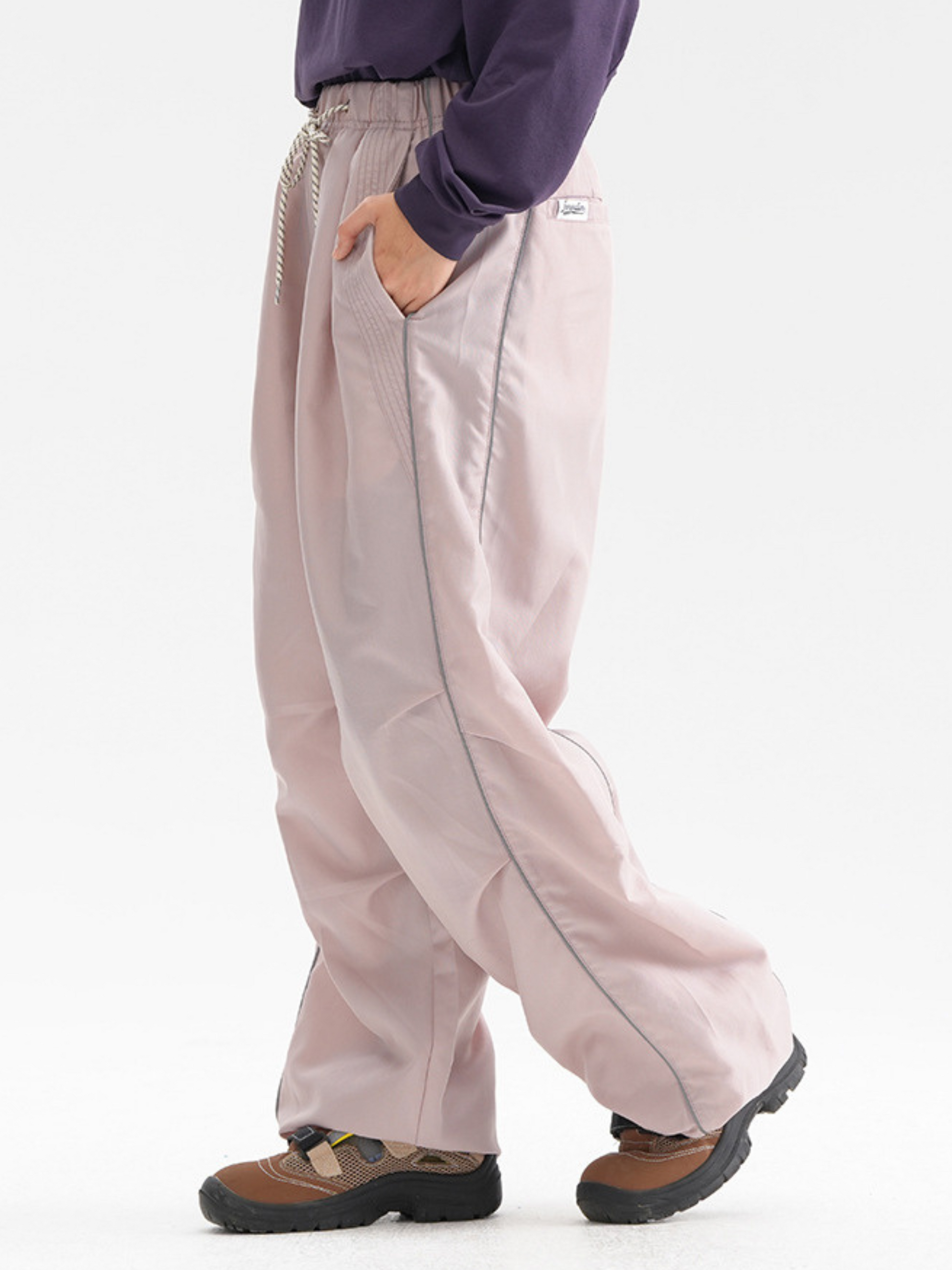 EagleBase - Unisex Quick-Dry Waterproof Reflective Tech Cargo Pants GONGGAR SPORTS