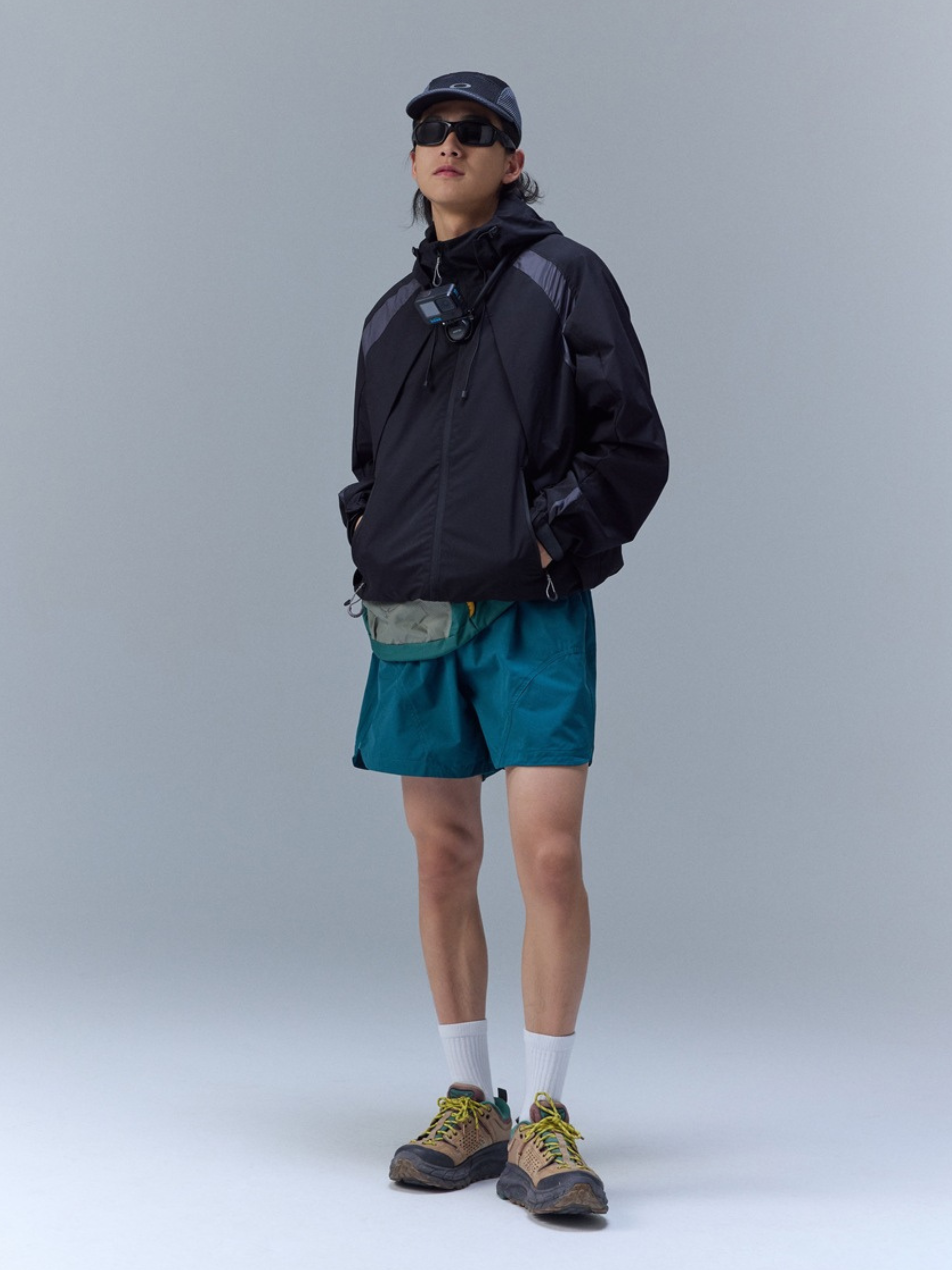 Thornclaw - Unisex Water-Repellent Hooded Hard Shell Jacket